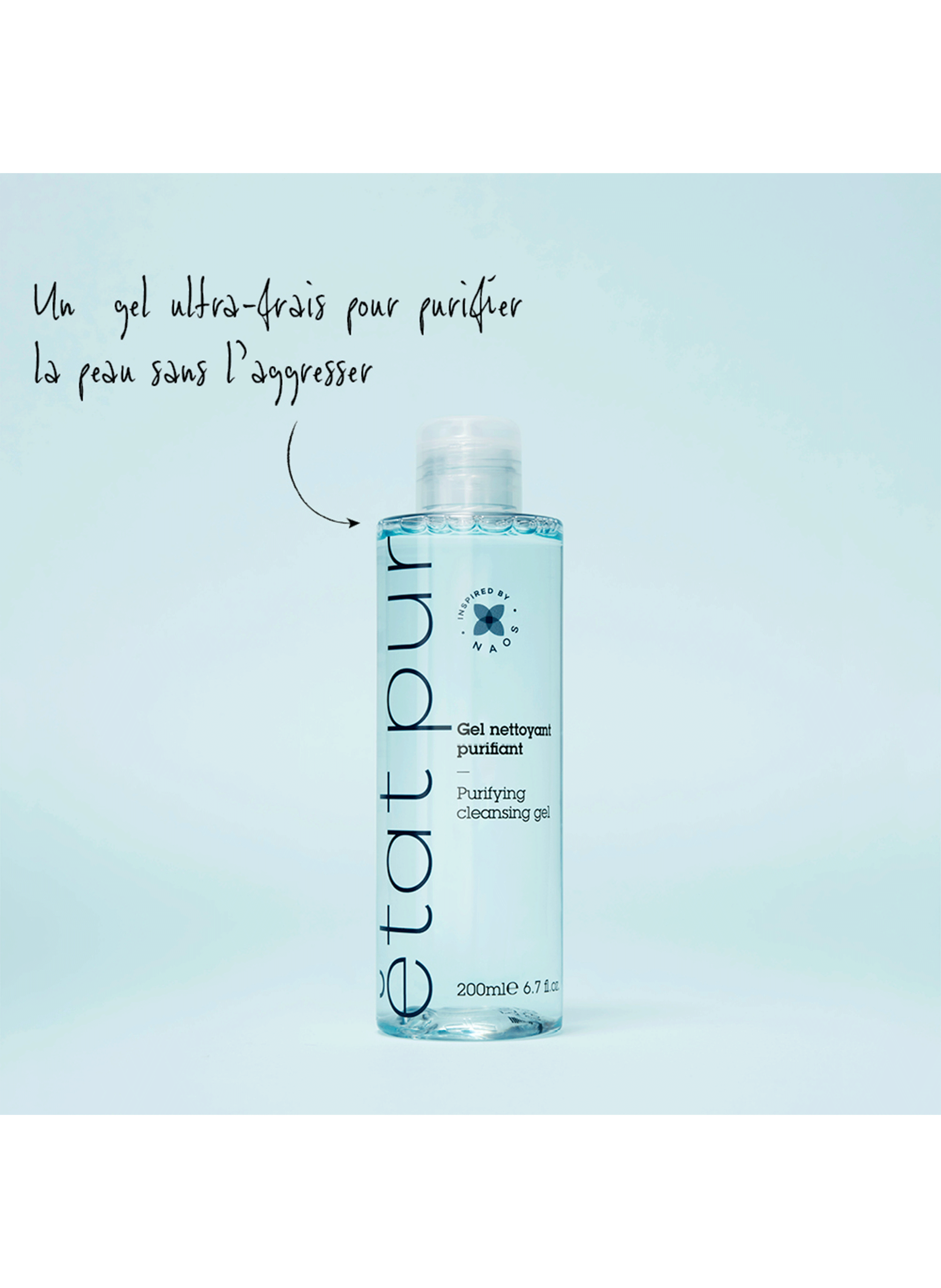 Le gel nettoyant purifiant ETAT PUR No color