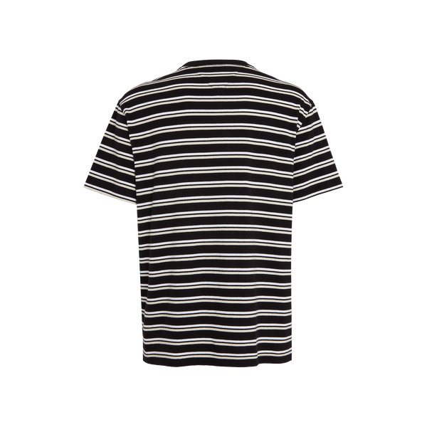 Tommy Hilfiger Striped T-shirt In Black