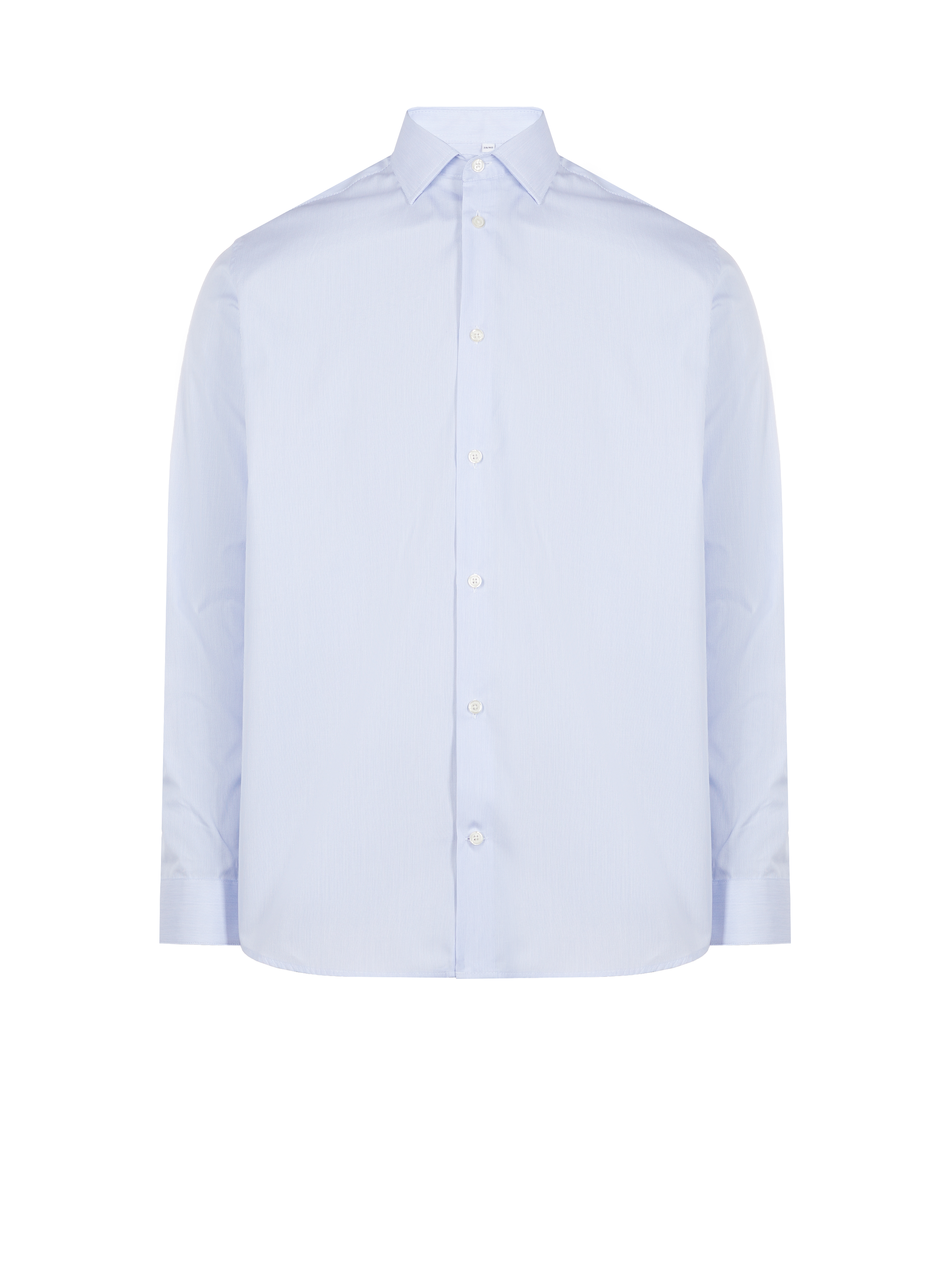 Long-sleeve cotton Shirt  AU PRINTEMPS PARIS Blue