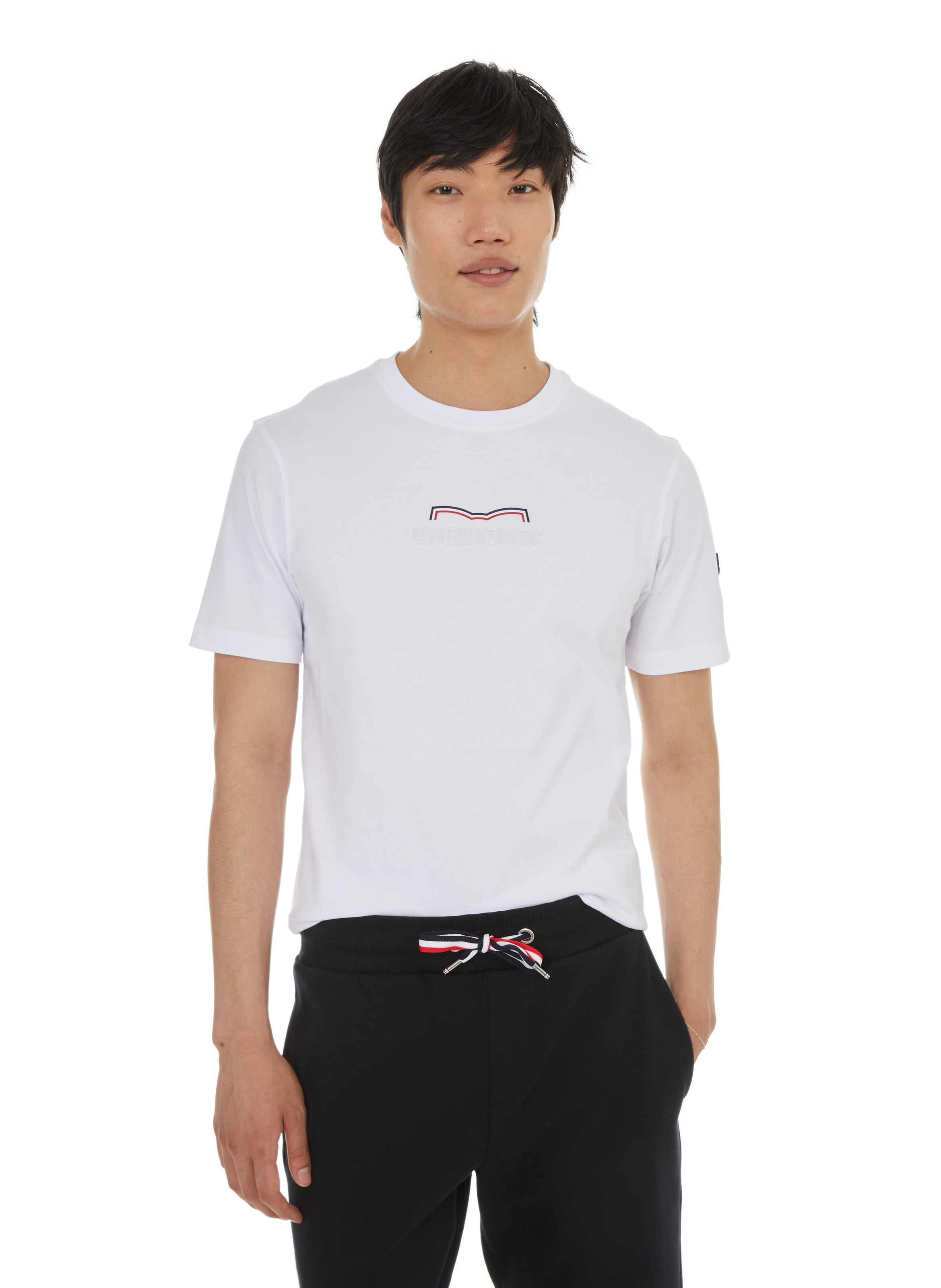 Cotton T-shirt EDEN PARK White