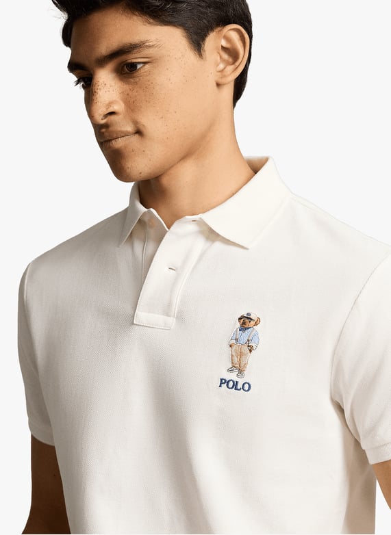 Polo en coton  | Blanc by POLO RALPH LAUREN Polo en coton  Blanc