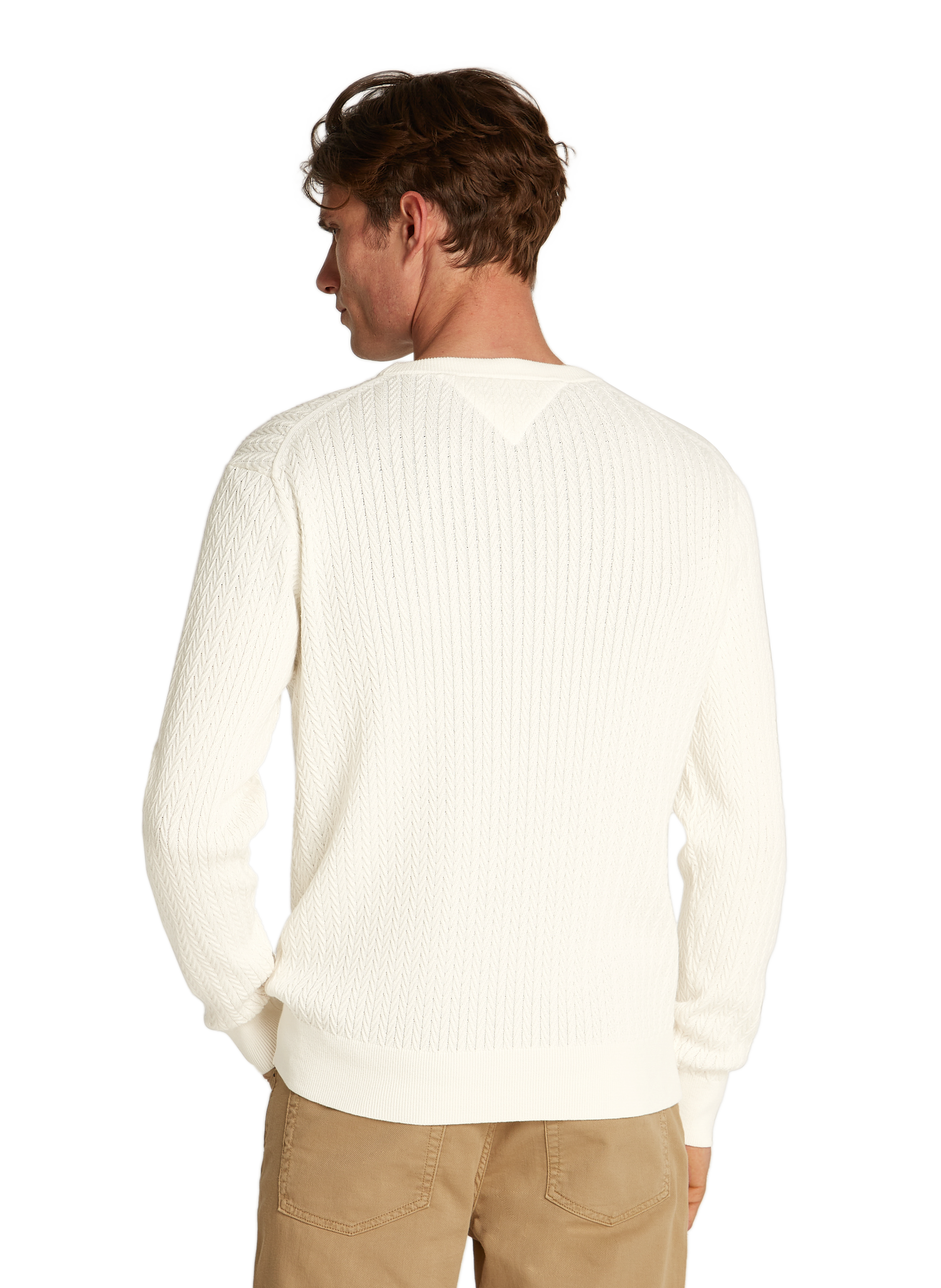 Woven sweater TOMMY HILFIGER Beige