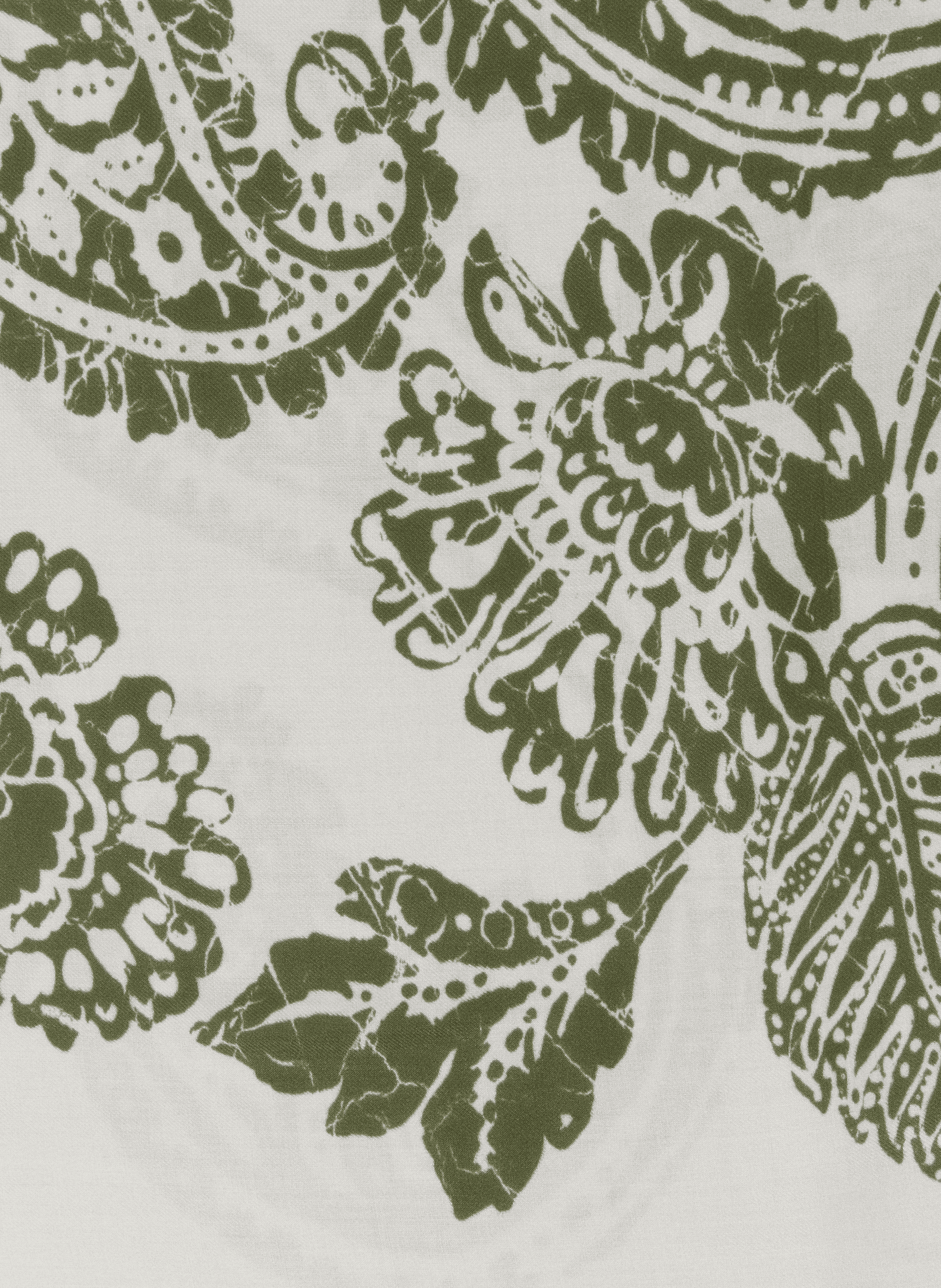 Foulard à motif SAISON 1865 Kaki