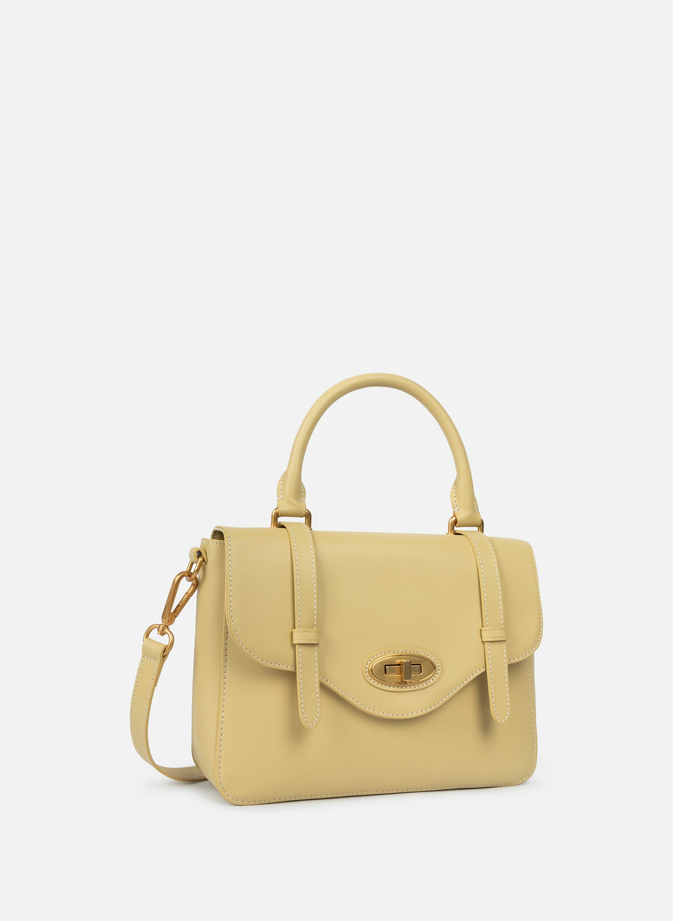 M satchel bag - Donna Kyla LANCASTER Yellow