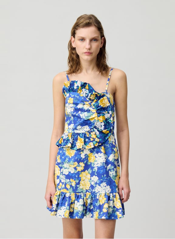 Robe courte volantée Multicolore by CLAUDIE PIERLOT CLAUDIE PIERLOT Robe courte volantée Multicolore