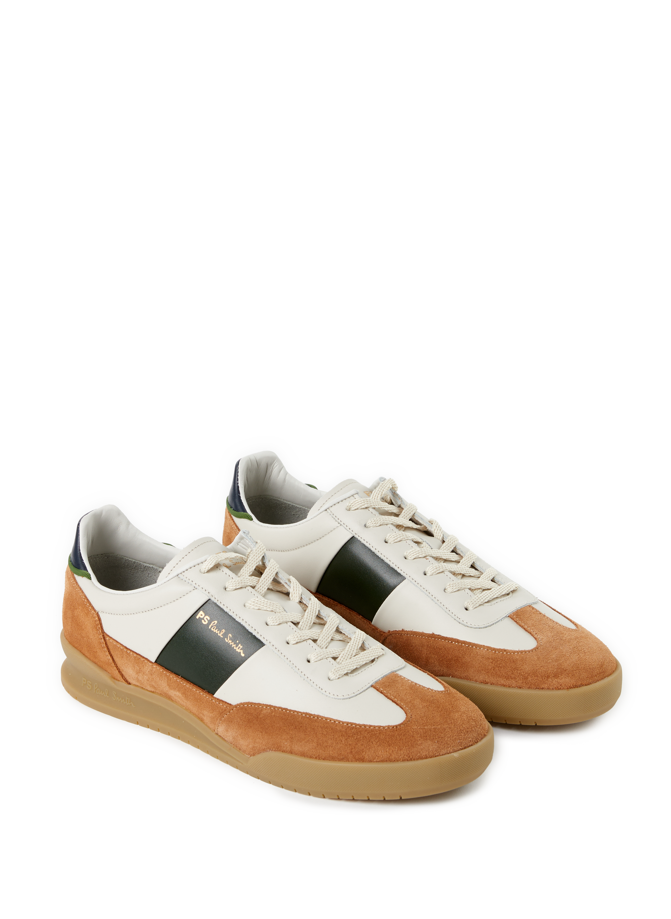 Baskets basses en cuir PAUL SMITH Blanc