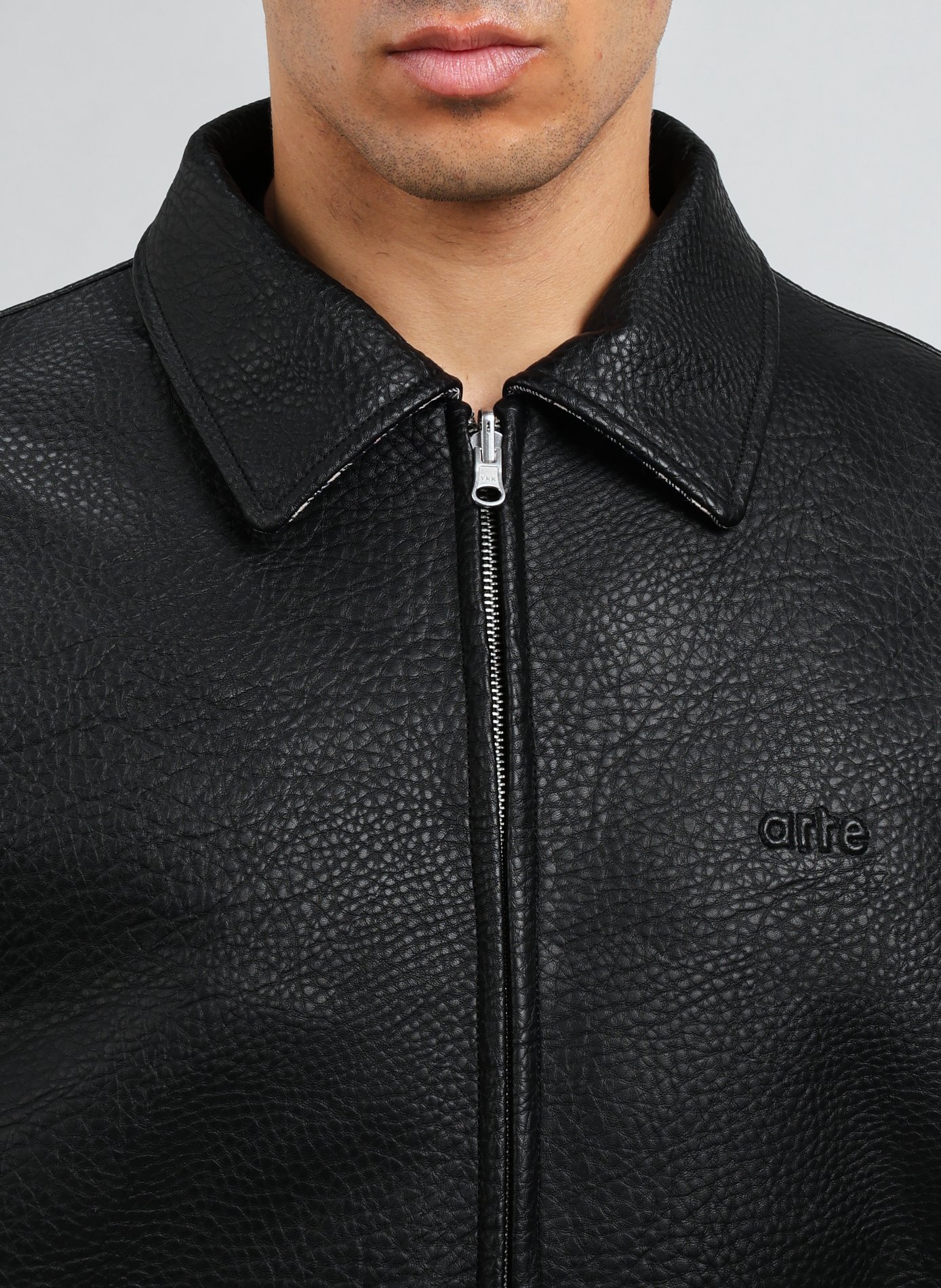 Grained jacket ARTE ANTWERP Black
