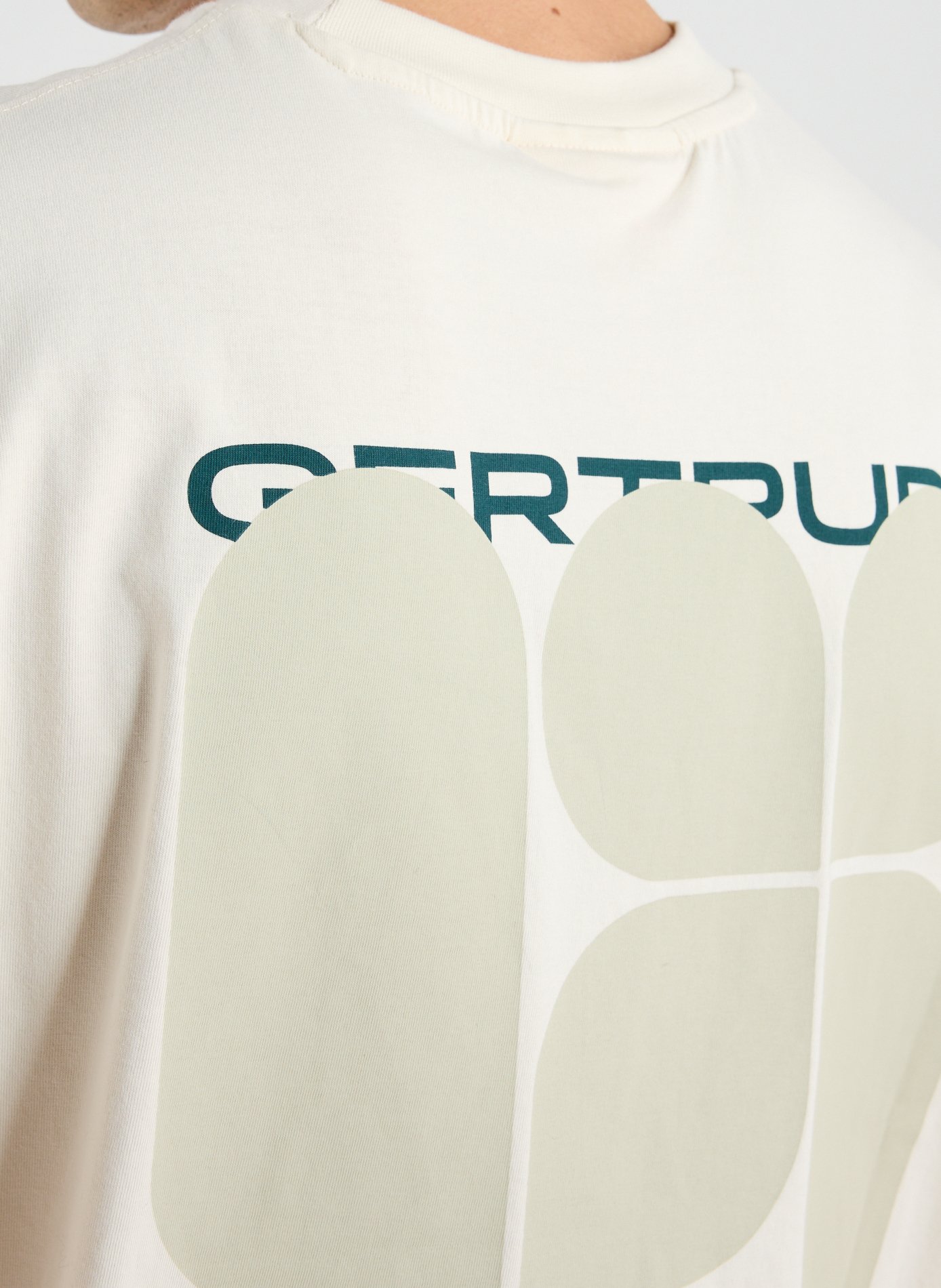 T-shirt imprimé en coton GERTRUDE ET GASTON Beige