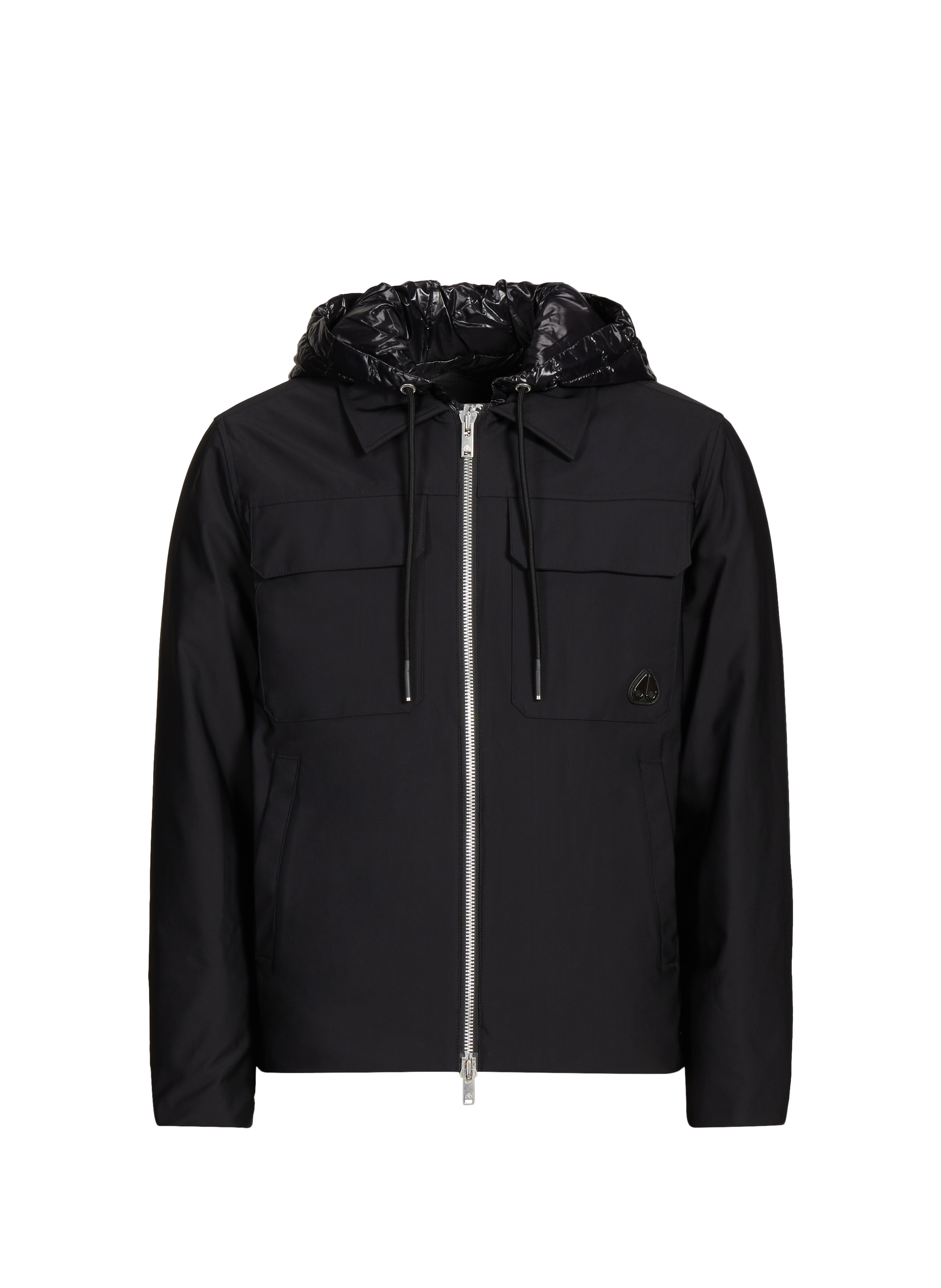 MOOSE KNUCKLES Parka à capuche amovible Noir