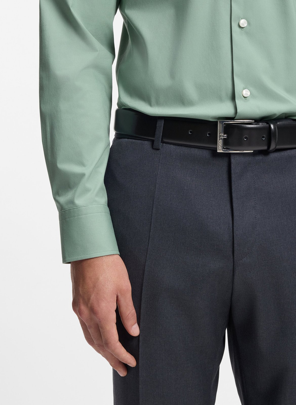 Ceinture en cuir BOSS Noir