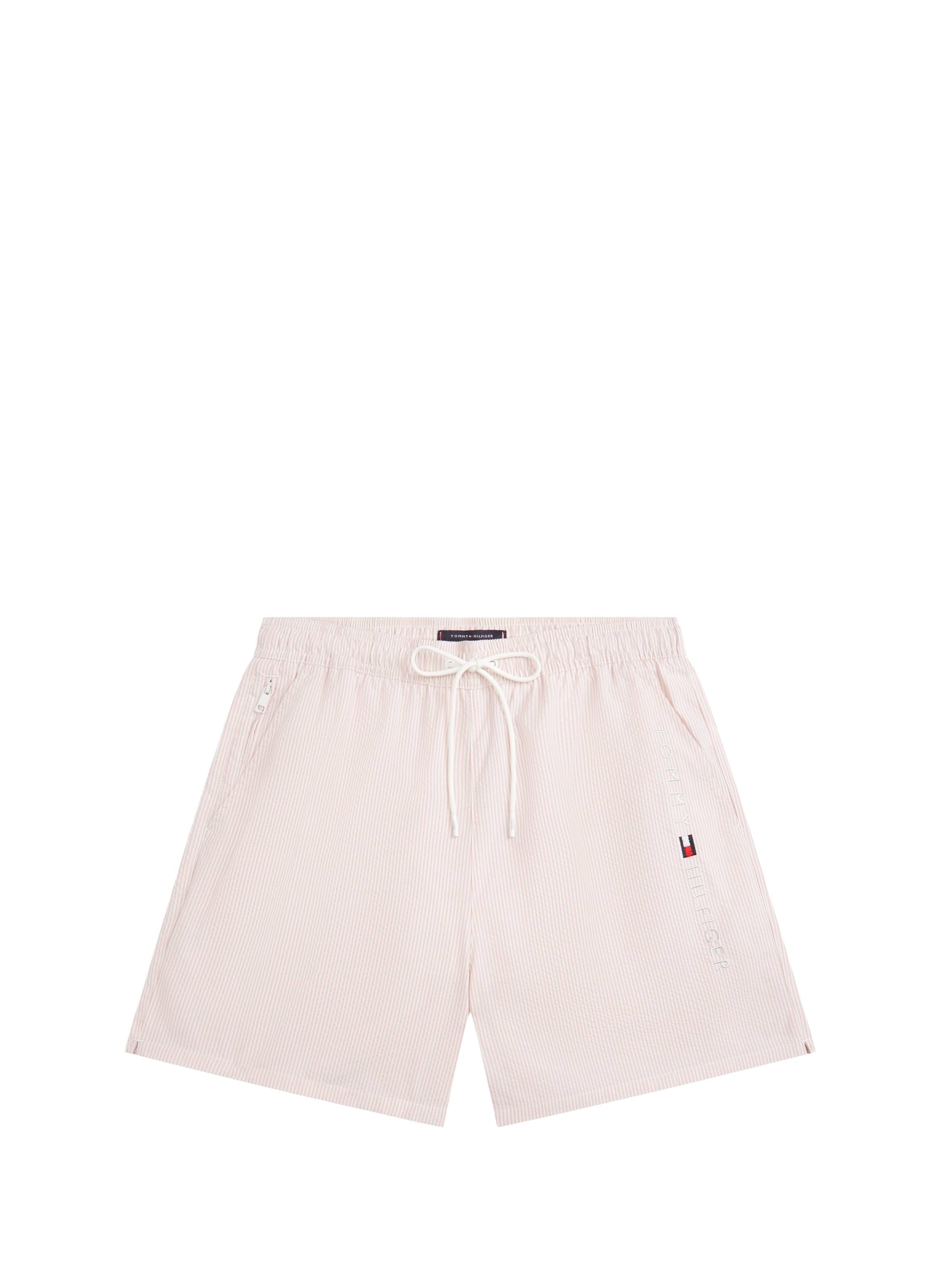 Short de bain uni TOMMY HILFIGER Rose