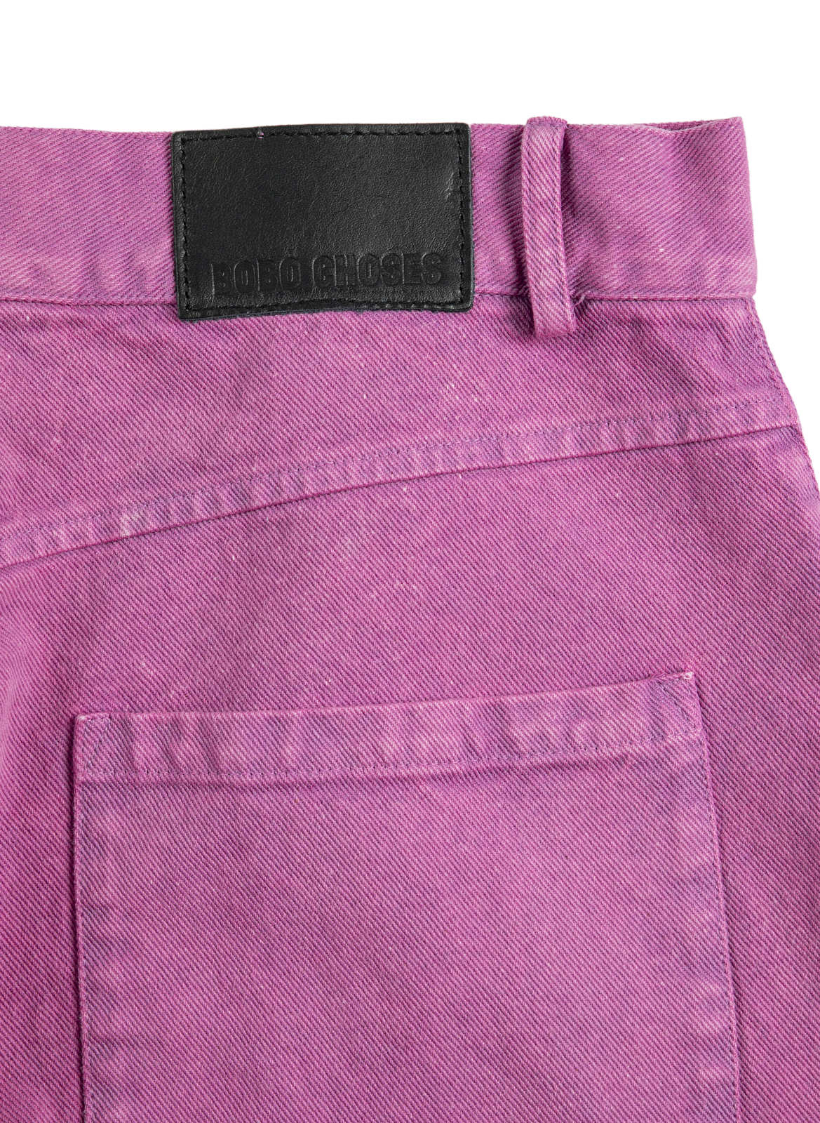Pantalon bootcut en coton BOBO CHOSES Violet