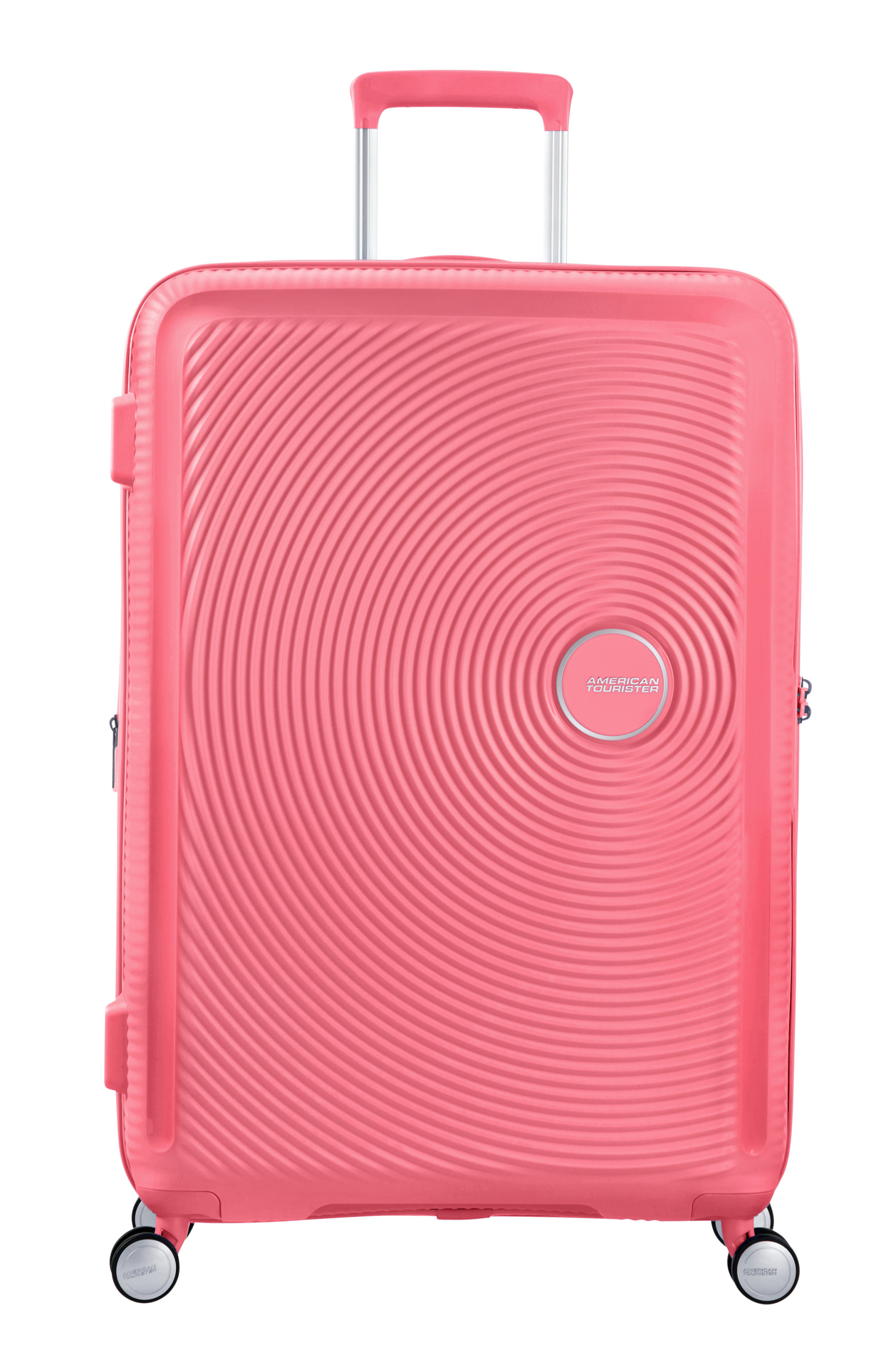 Soundbox valise 4 roues taille l AMERICAN TOURISTER Rose