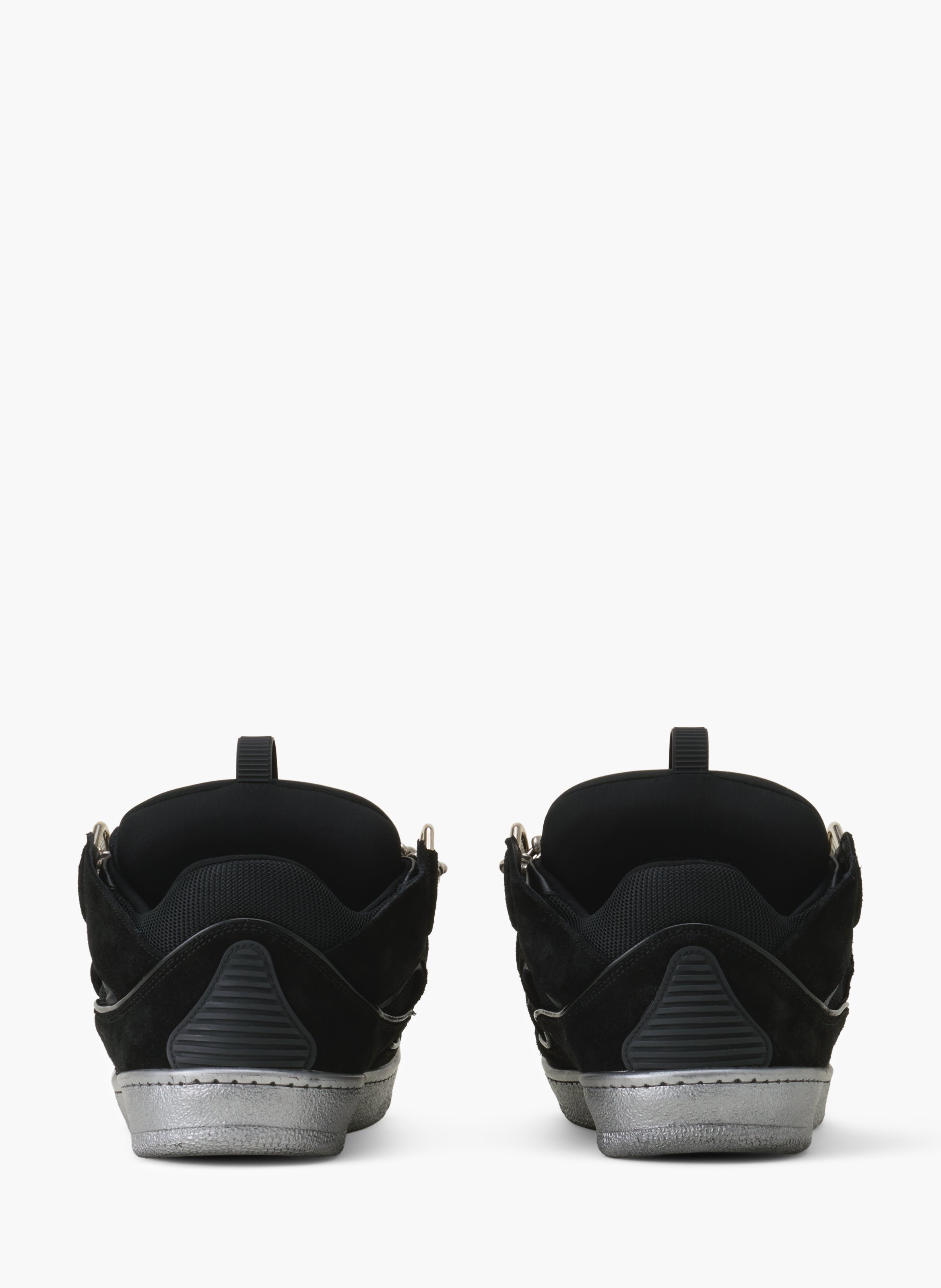 Sneakers curb id chaîne en suède LANVIN Noir