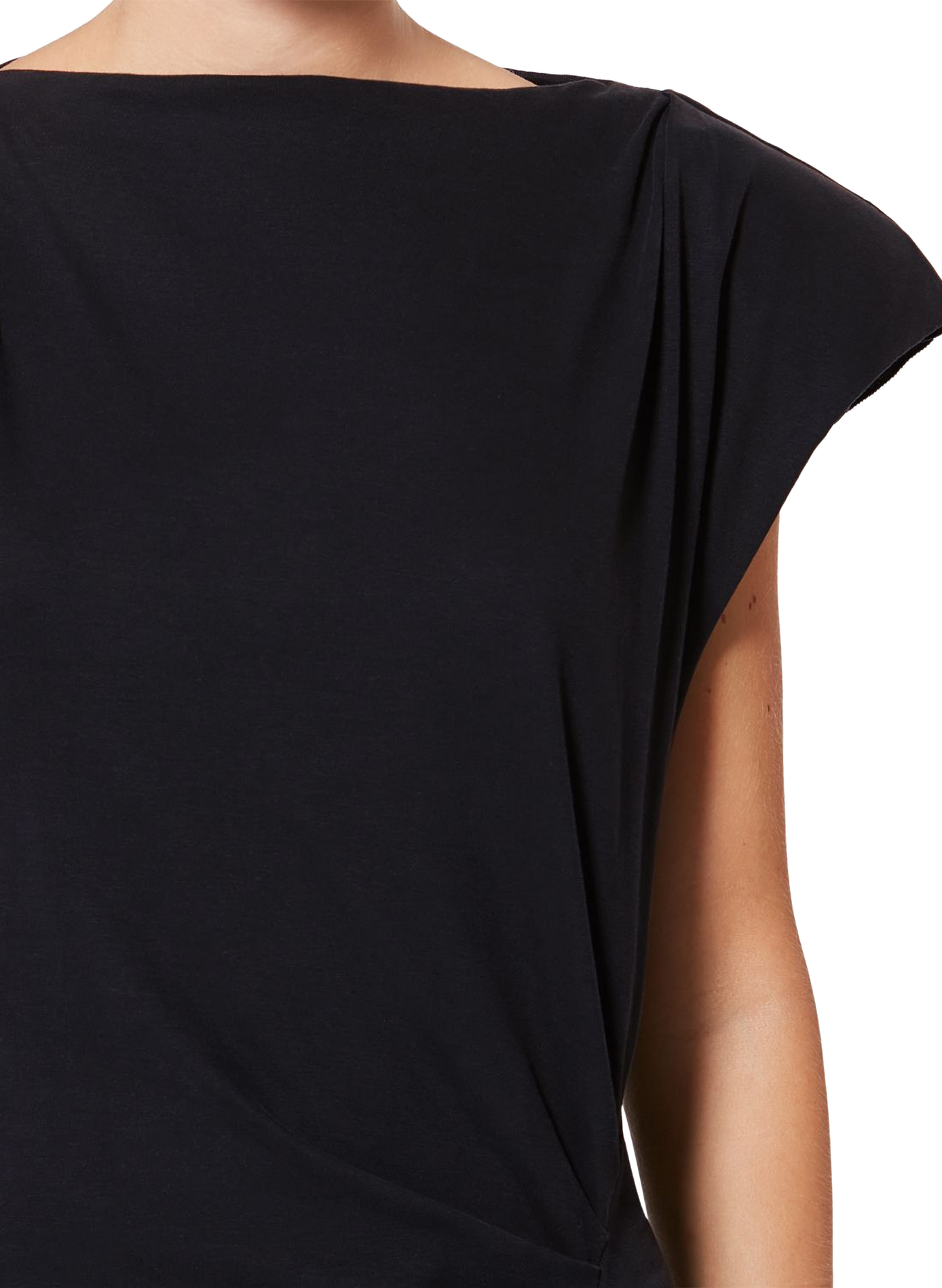 Nadela cotton jersey dress ISABEL MARANT Black