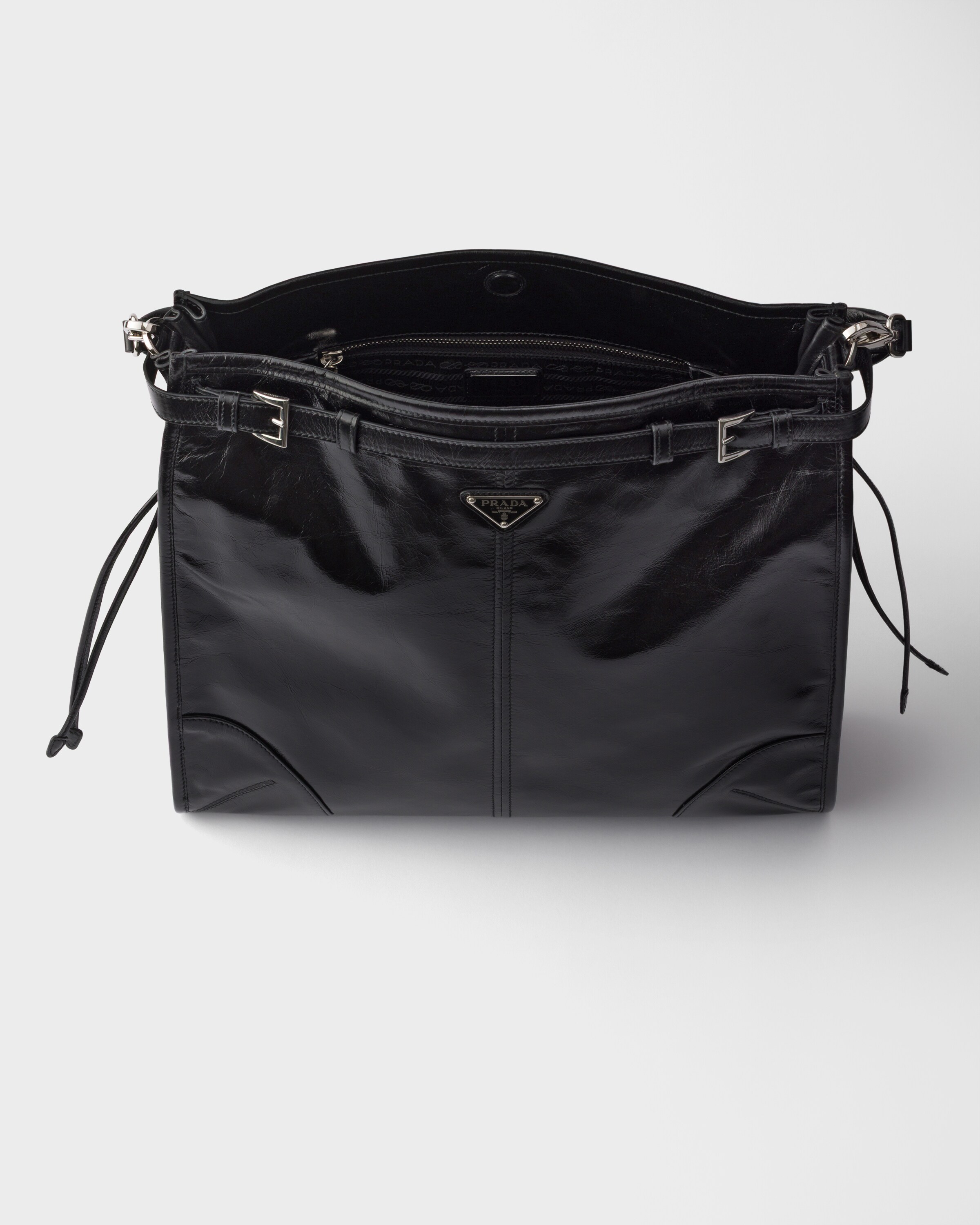 Sac porté épaule prada bonnie en cuir PRADA Noir