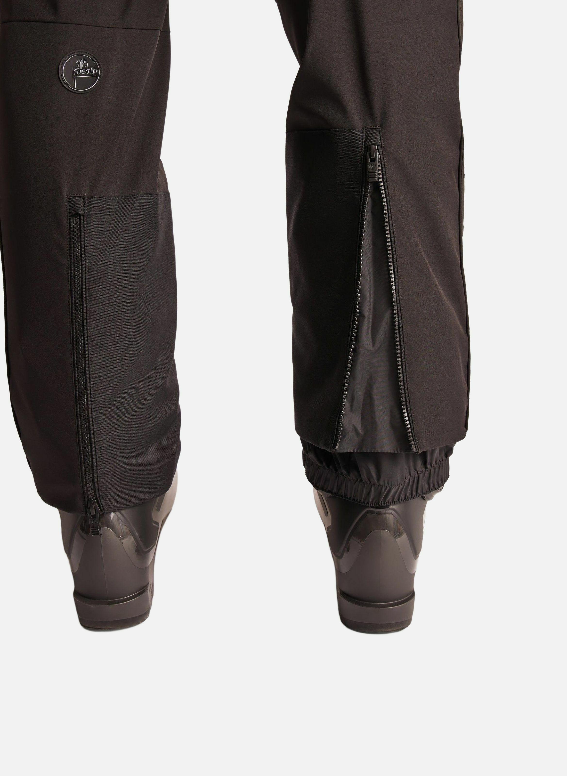 Pantalon de ski hanz coupe regular FUSALP Noir