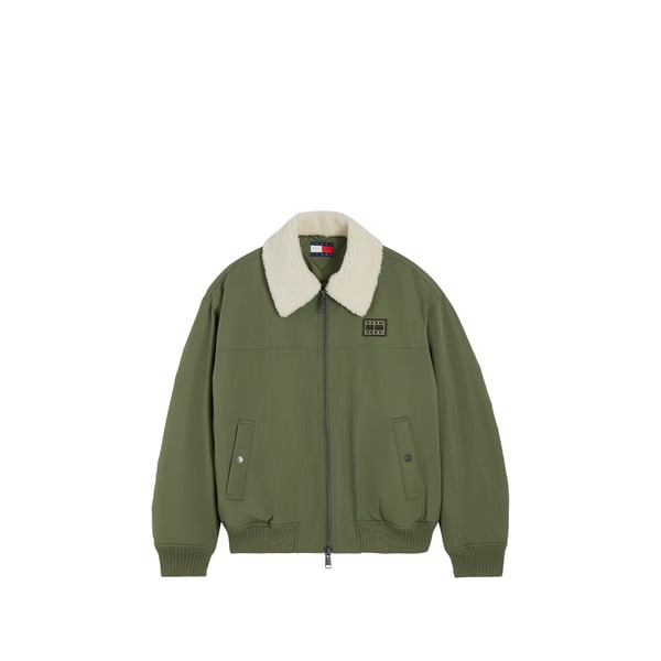 Veste aviateur à col fourrure synthétique Veste aviateur à col fourrure synthétique