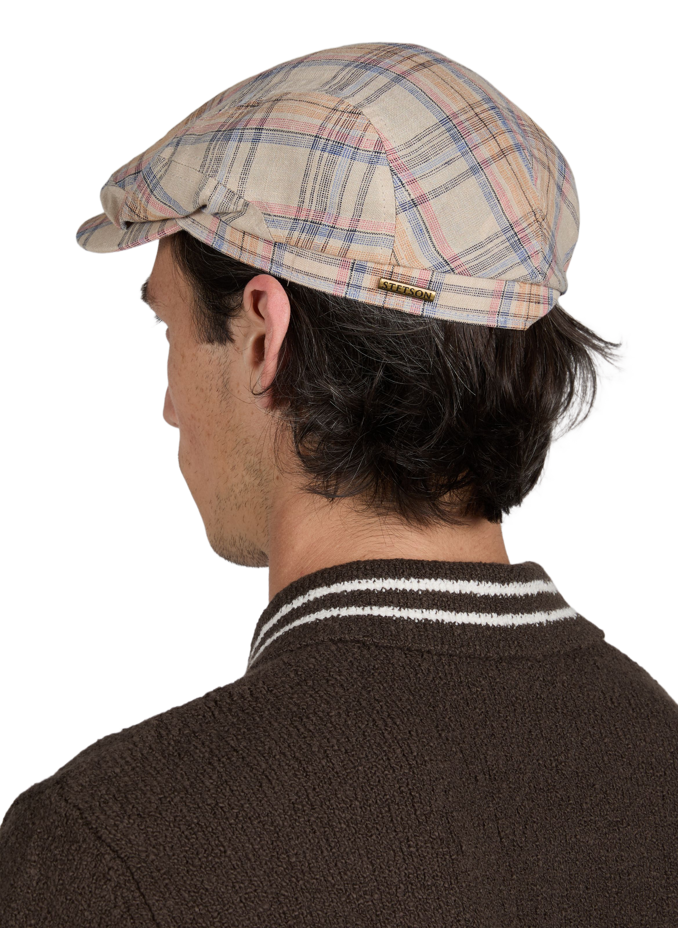 Leinen-Baskenmütze STETSON Mehrfarbig