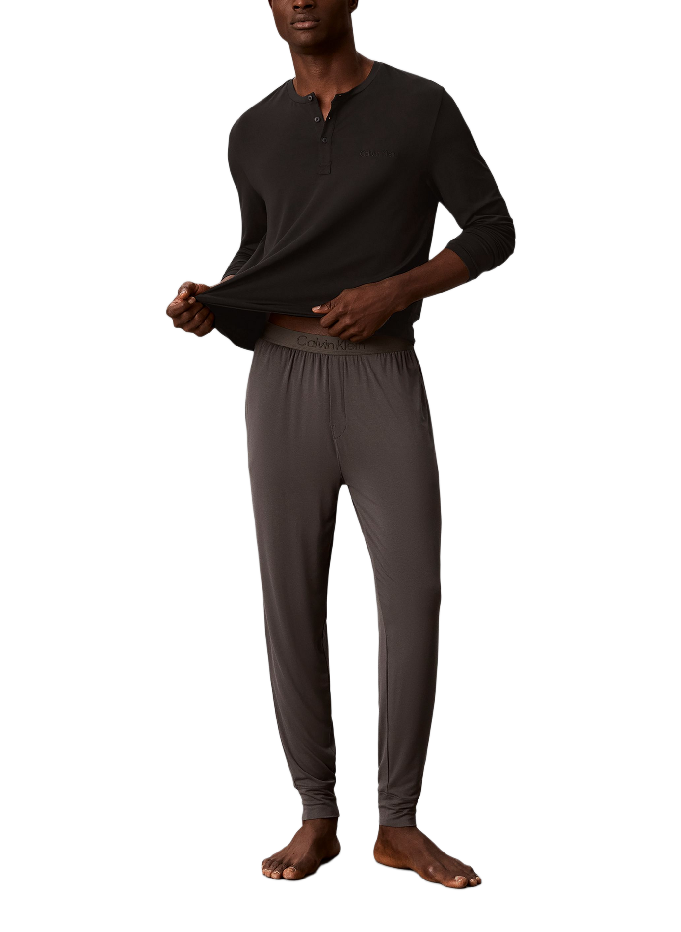 Pantalon de pyjama CALVIN KLEIN Gris