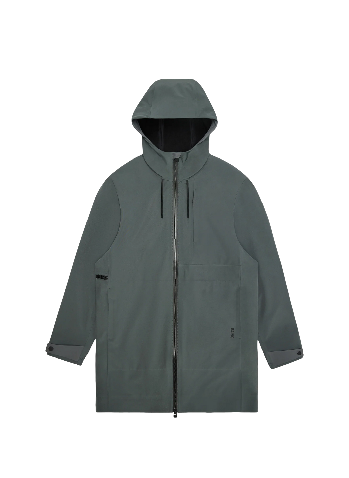 Parka SUVA SOFTSHE zippée RAINS Gris