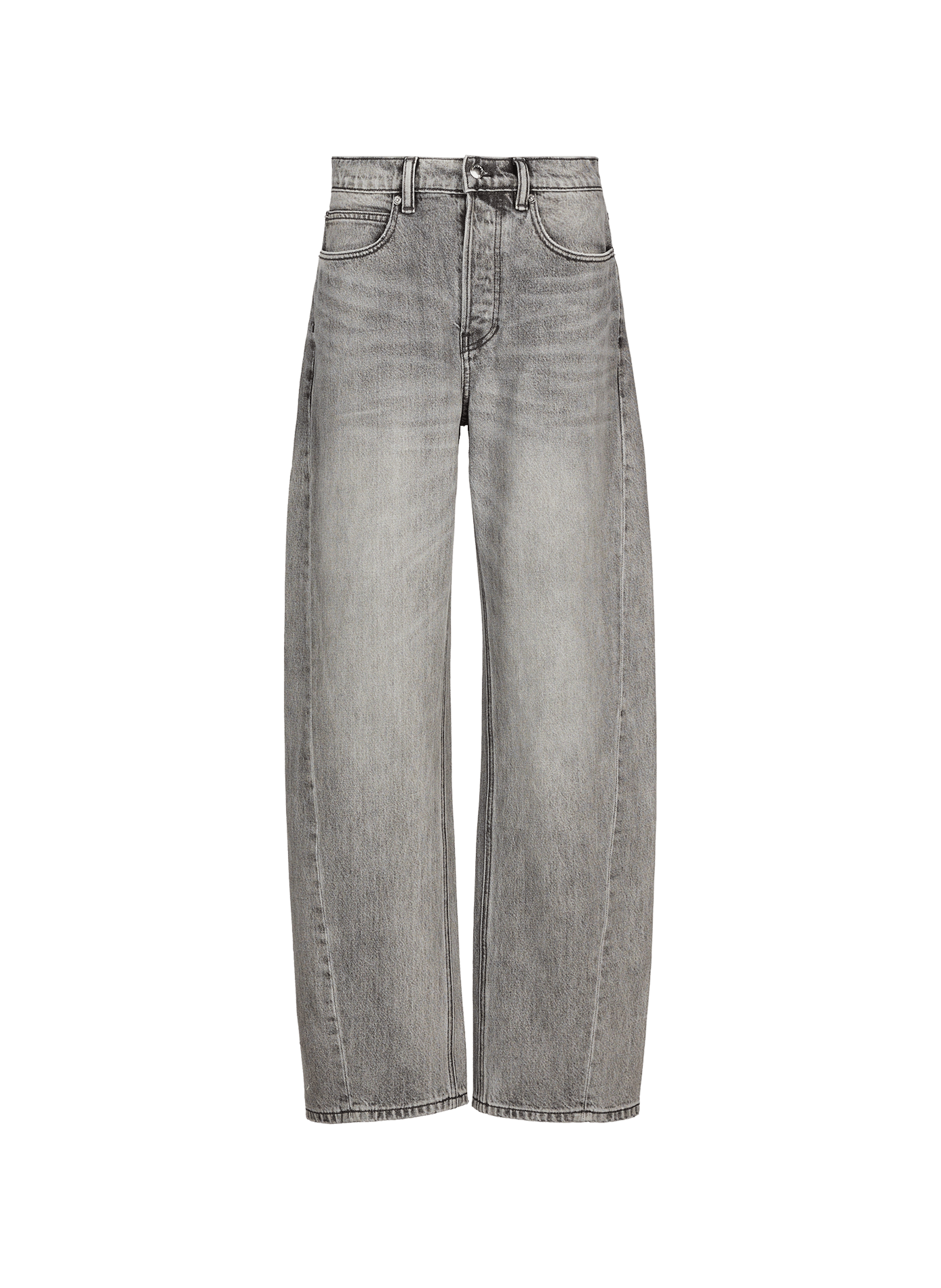 Weite Baumwolljeans ALEXANDER WANG Grau