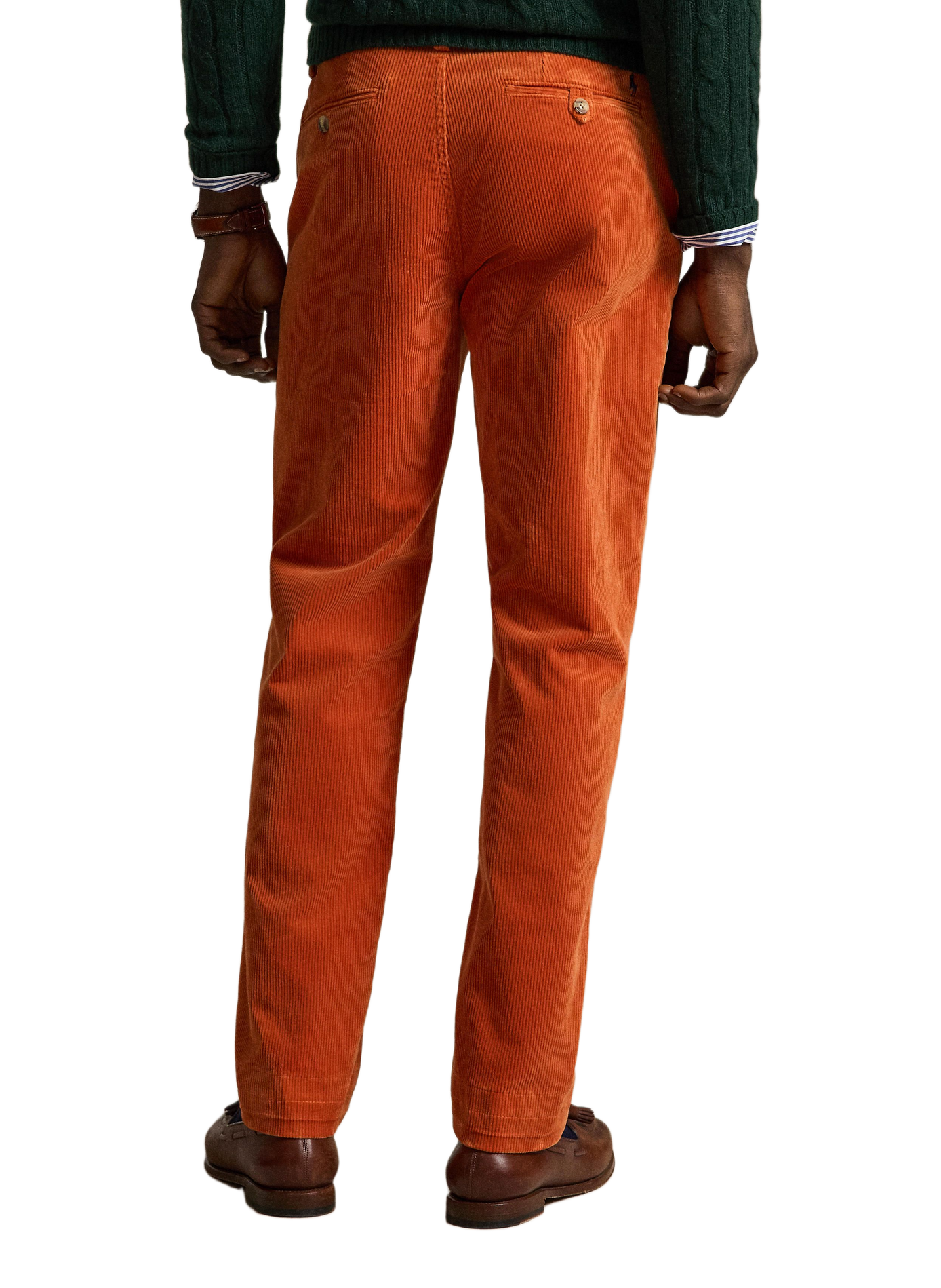 Rechte corduroy broek | Oranje POLO RALPH LAUREN Heren
