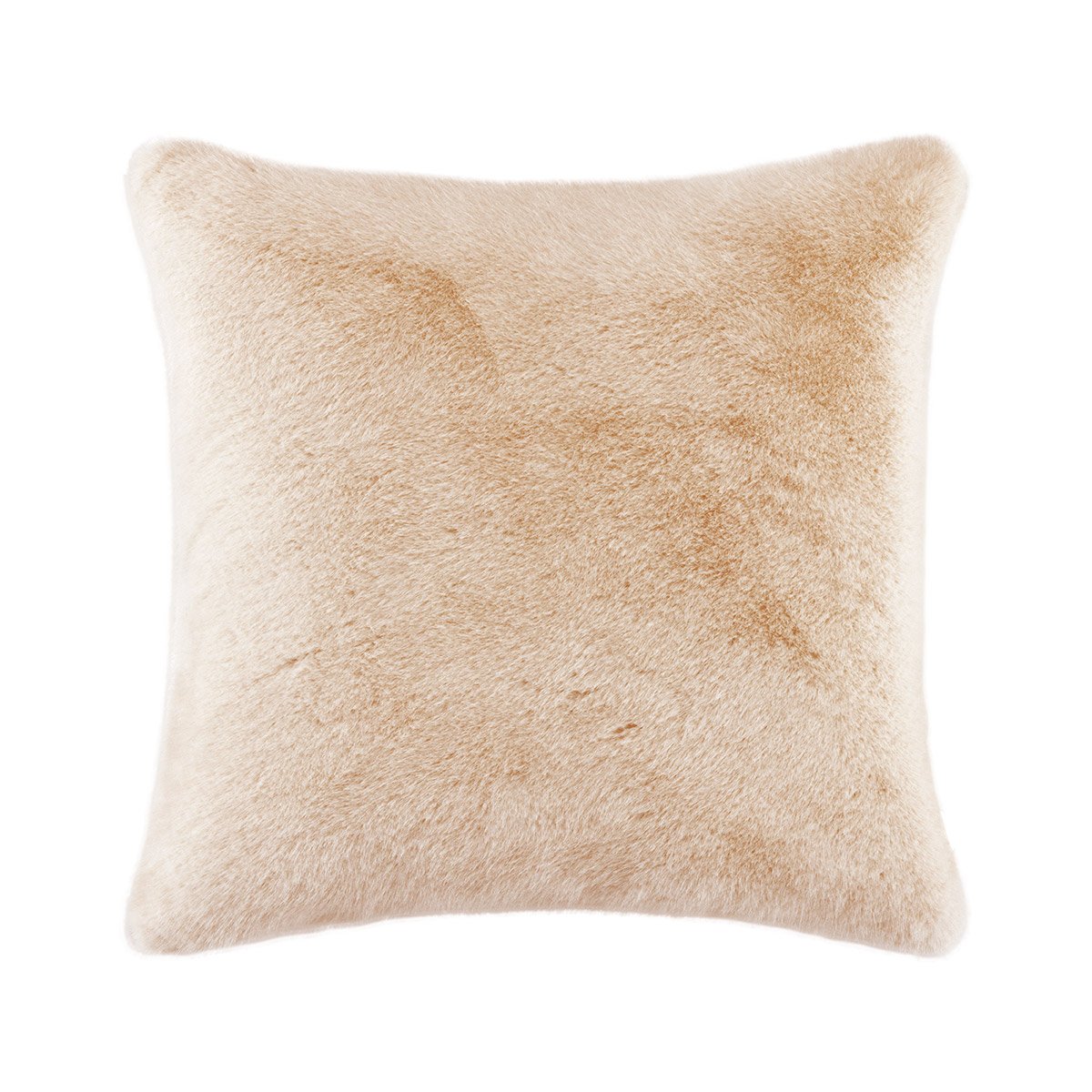 Housse de coussin en fausse fourrure, frisson YVES DELORME Marron
