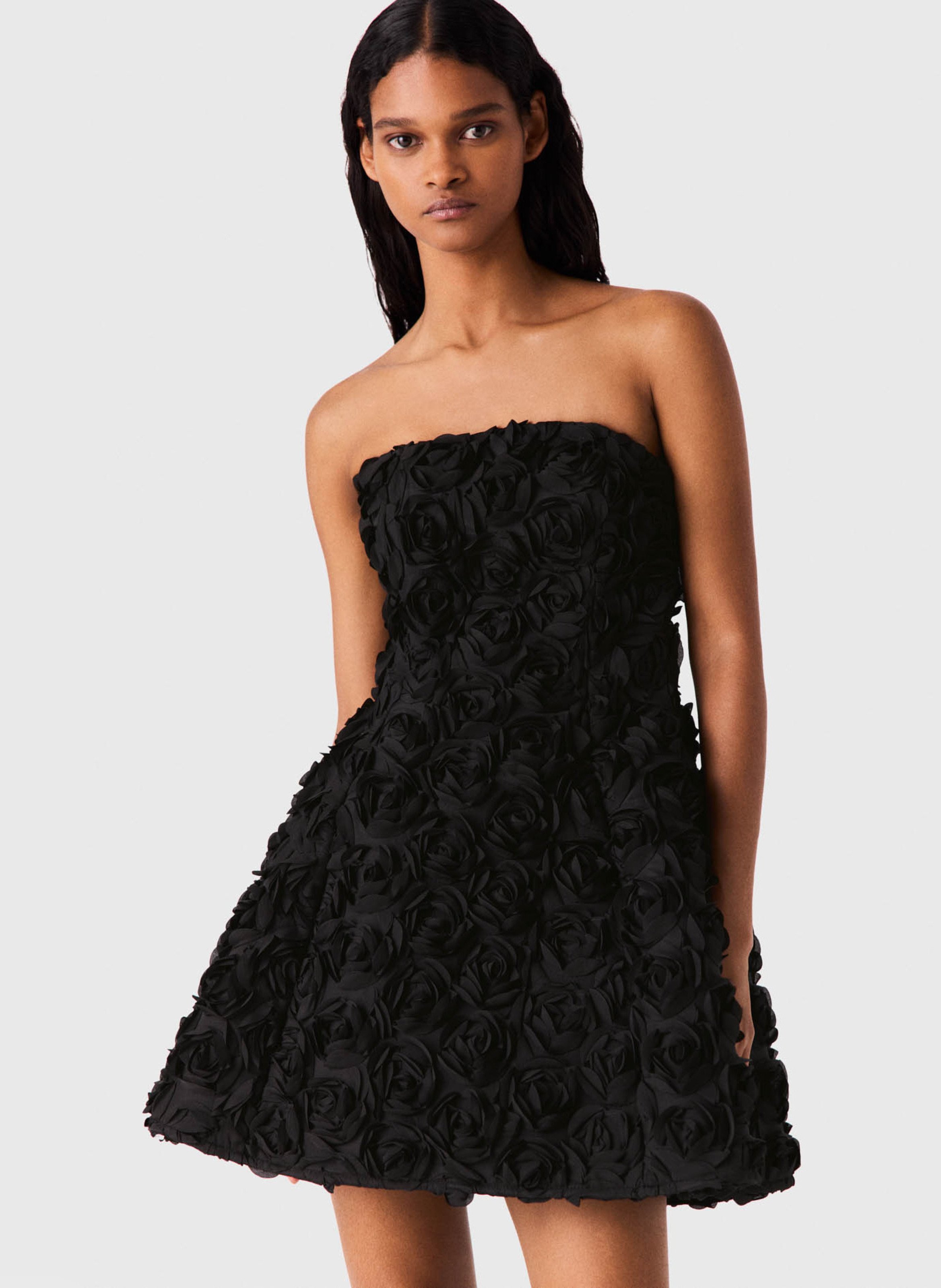 Robe courte évasée MAJE Noir