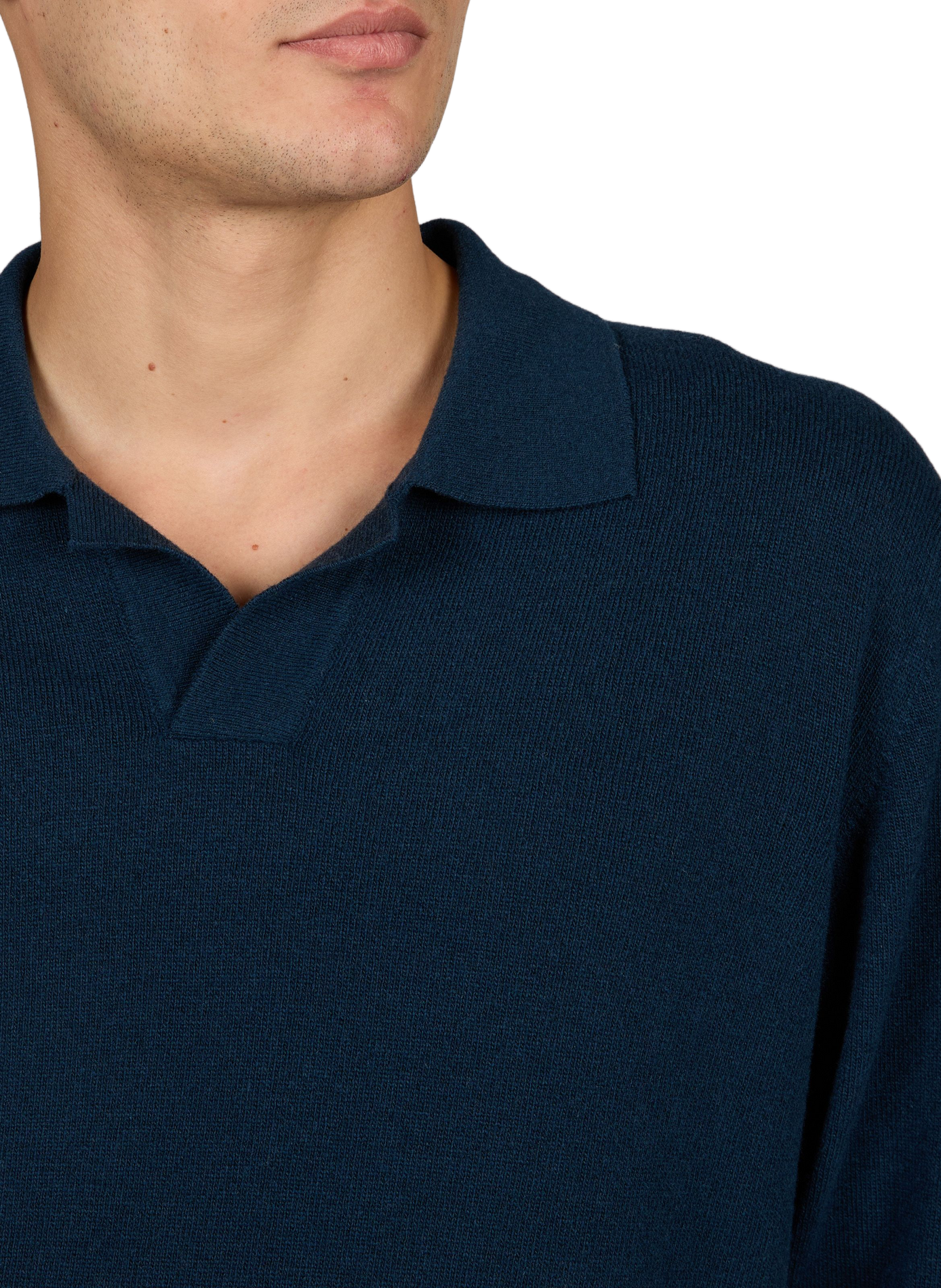 GABINO Polopullover aus Wolle LAFAURIE Blau