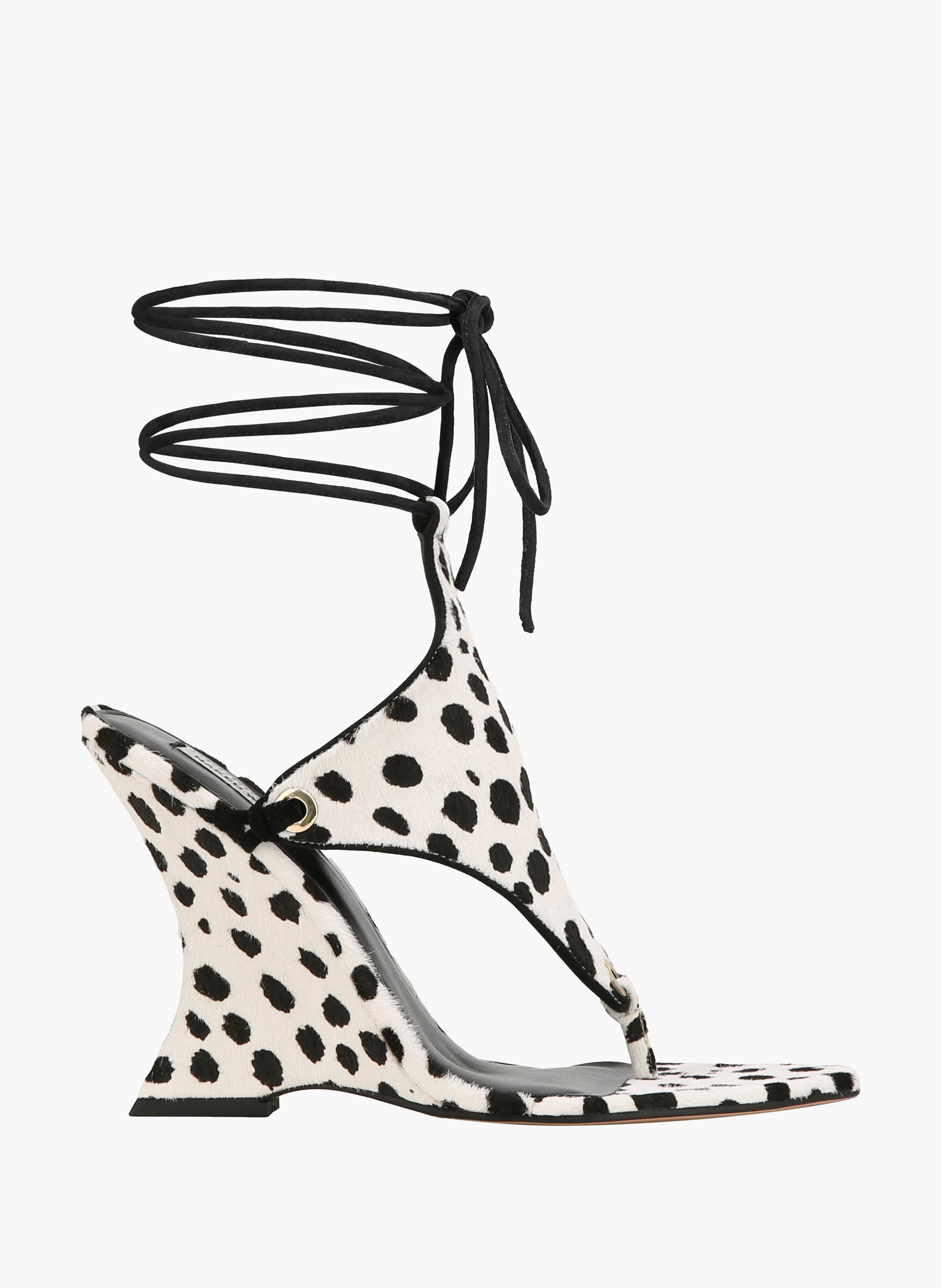 Chaussures à talons rampage en cuir poulain NAKED WOLFE Multicolore
