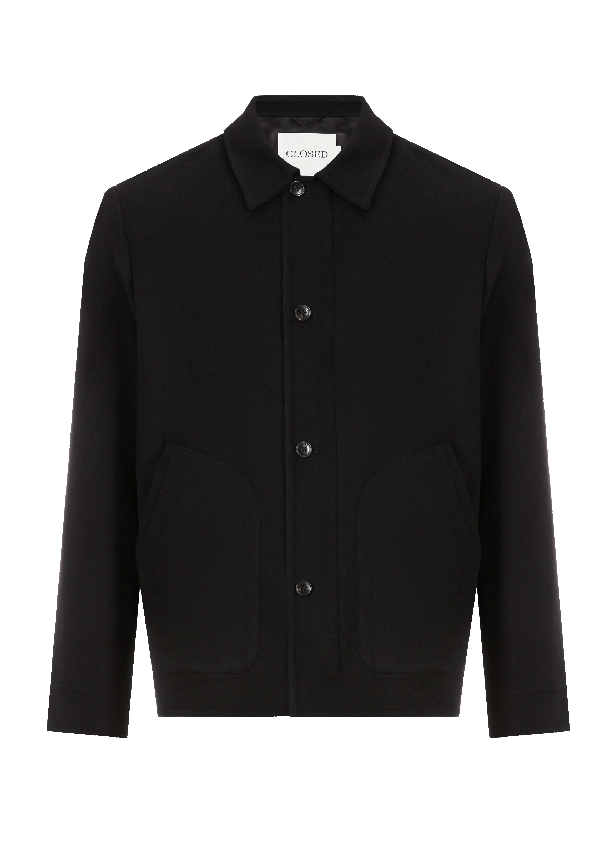 Blouson en laine mélangée