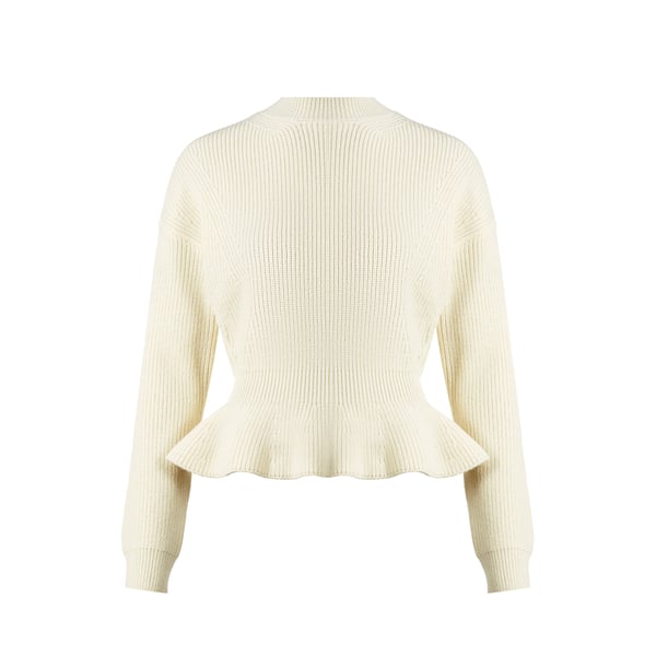 Pull cintré en laine