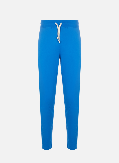 Pantalon de jogging en coton organique BleuAU PRINTEMPS PARIS 