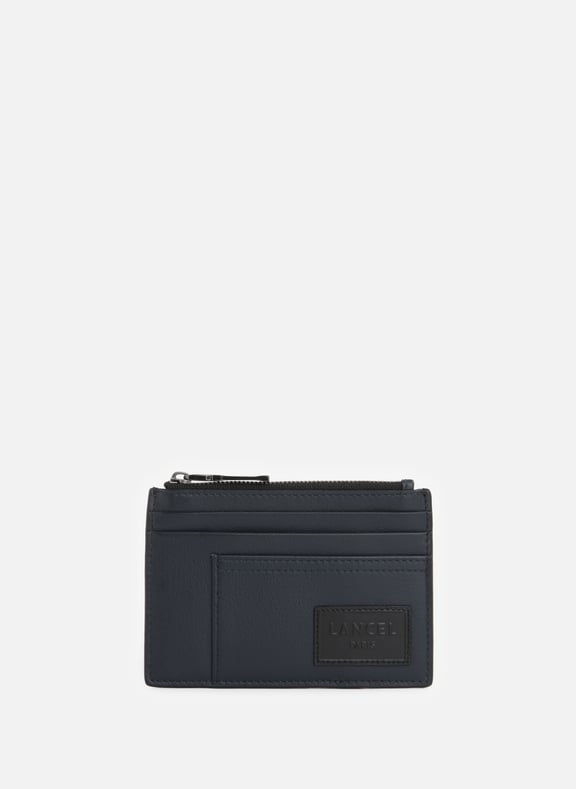 Porte-cartes en cuir Bleu by LANCEL LANCEL Porte-cartes en cuir Bleu