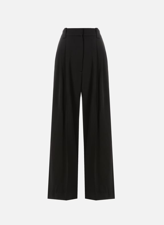 Wide-leg virgin wool trousers KHAITE Wide-leg virgin wool trousers KHAITE
