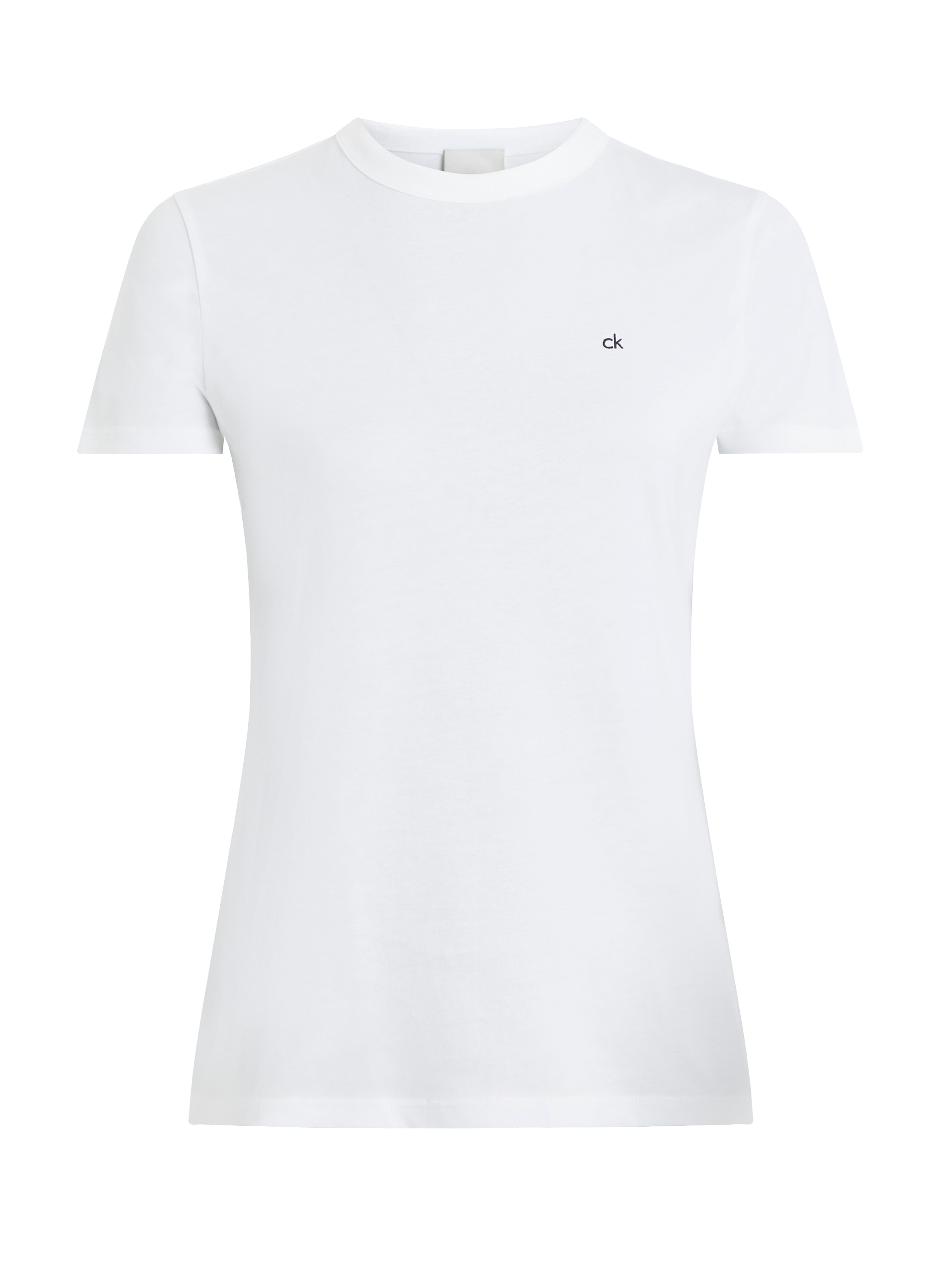T-shirt ajusté à logo  CALVIN KLEIN Blanc