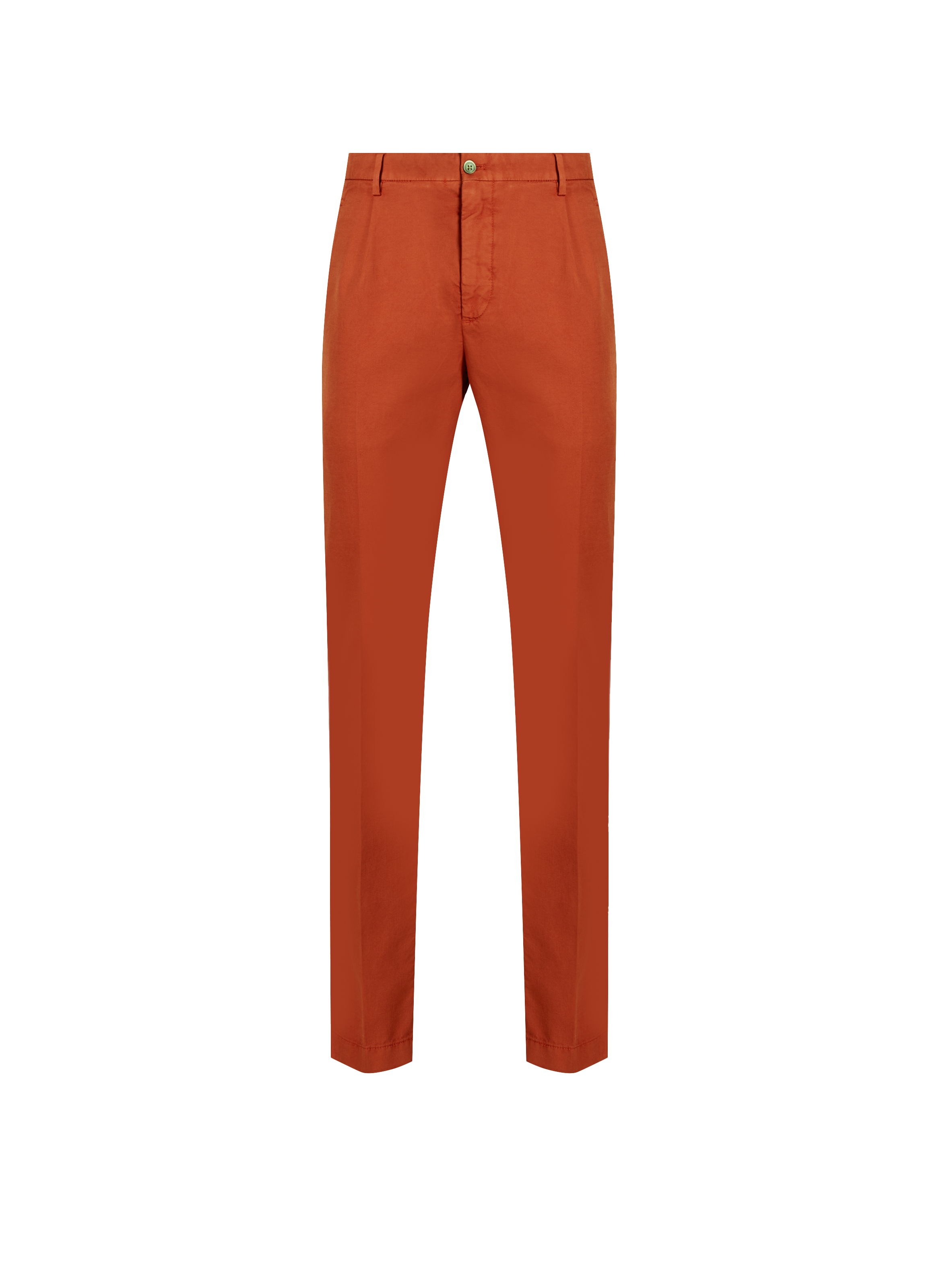Pantalon chino en tricotine de coton HACKETT Rouge