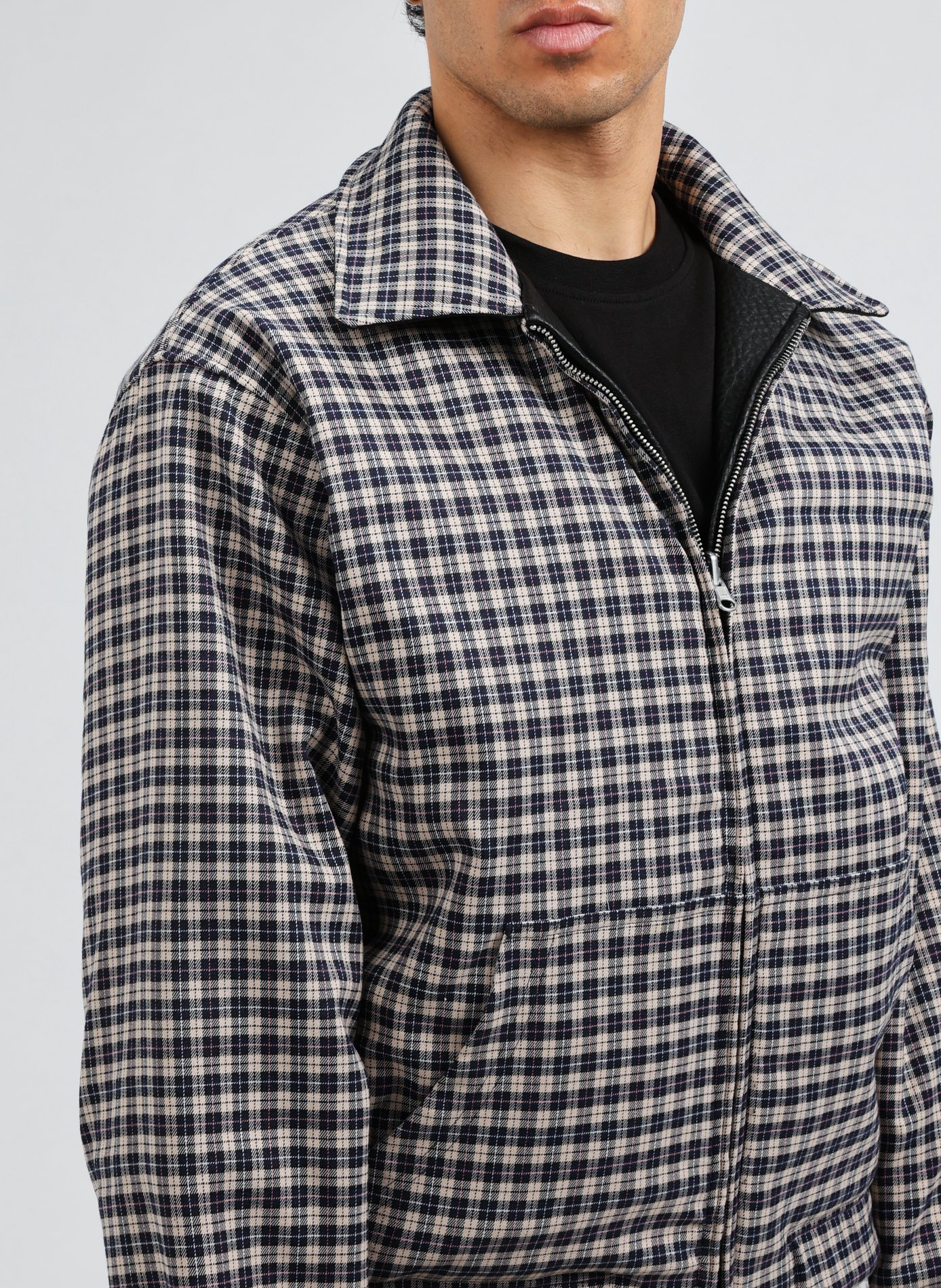 Grained jacket ARTE ANTWERP Black