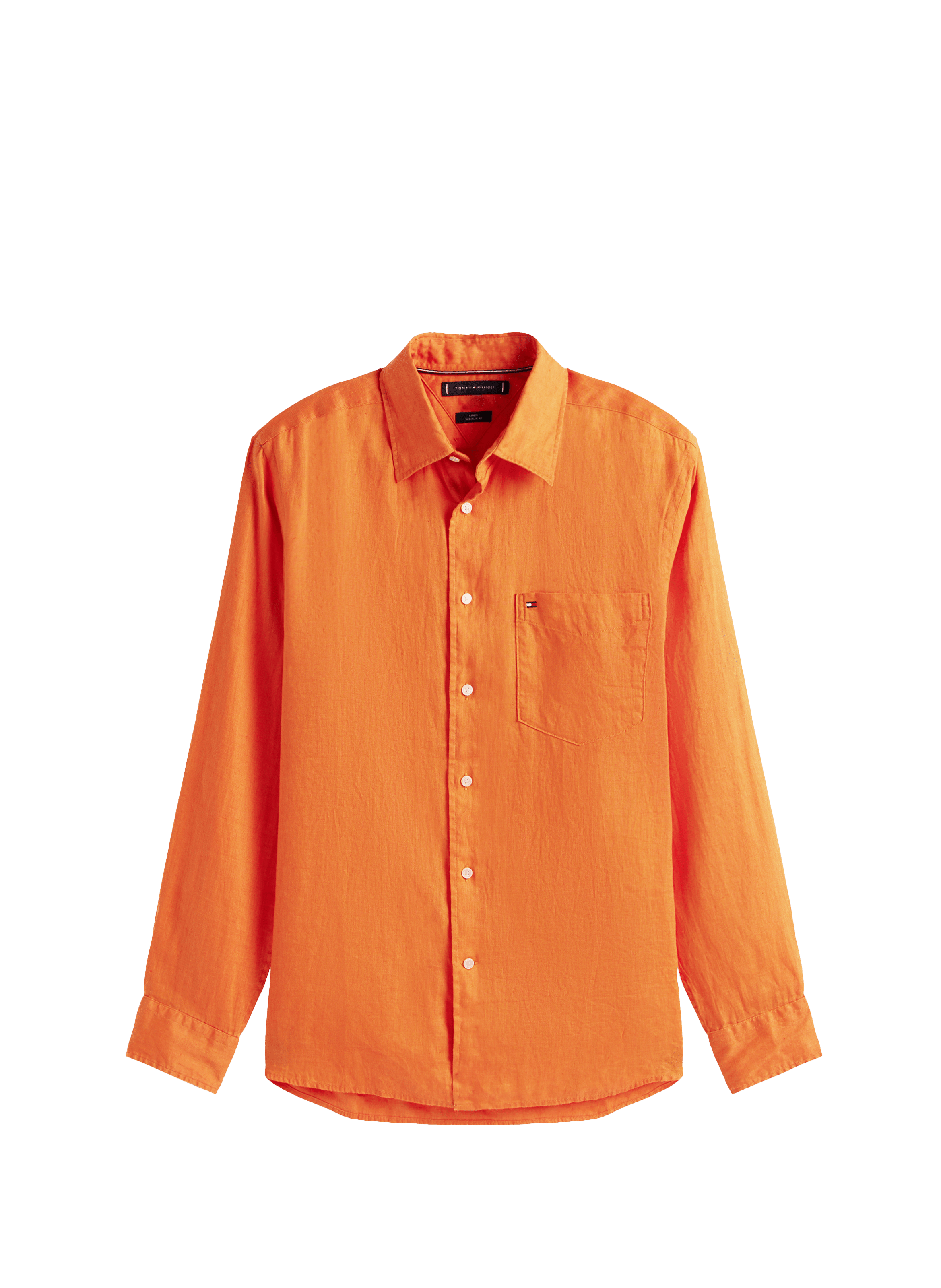 Cotton shirt TOMMY HILFIGER Orange