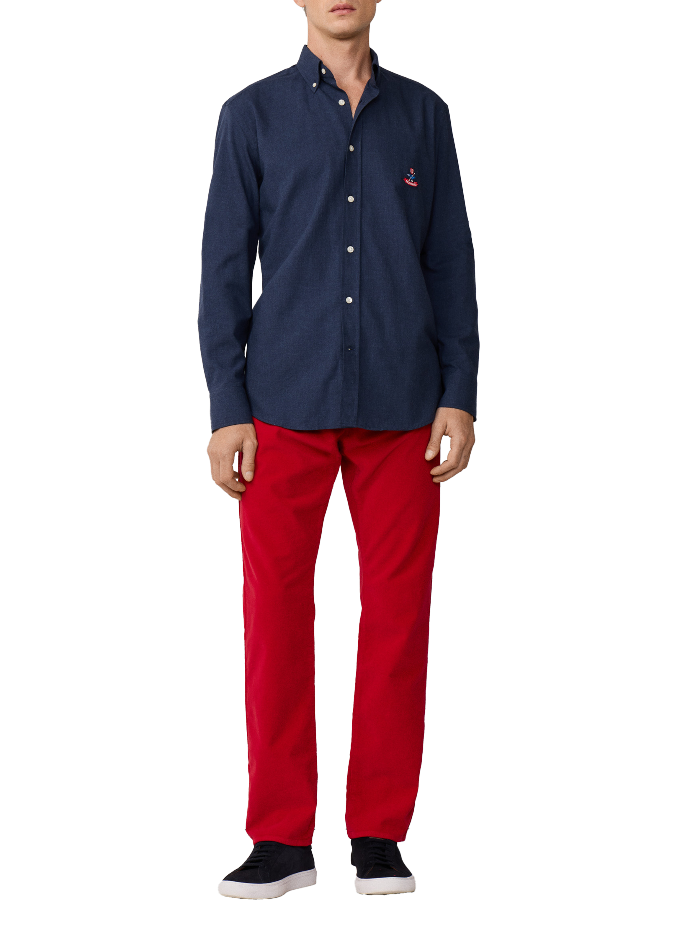 Chemise en coton FACONNABLE Bleu