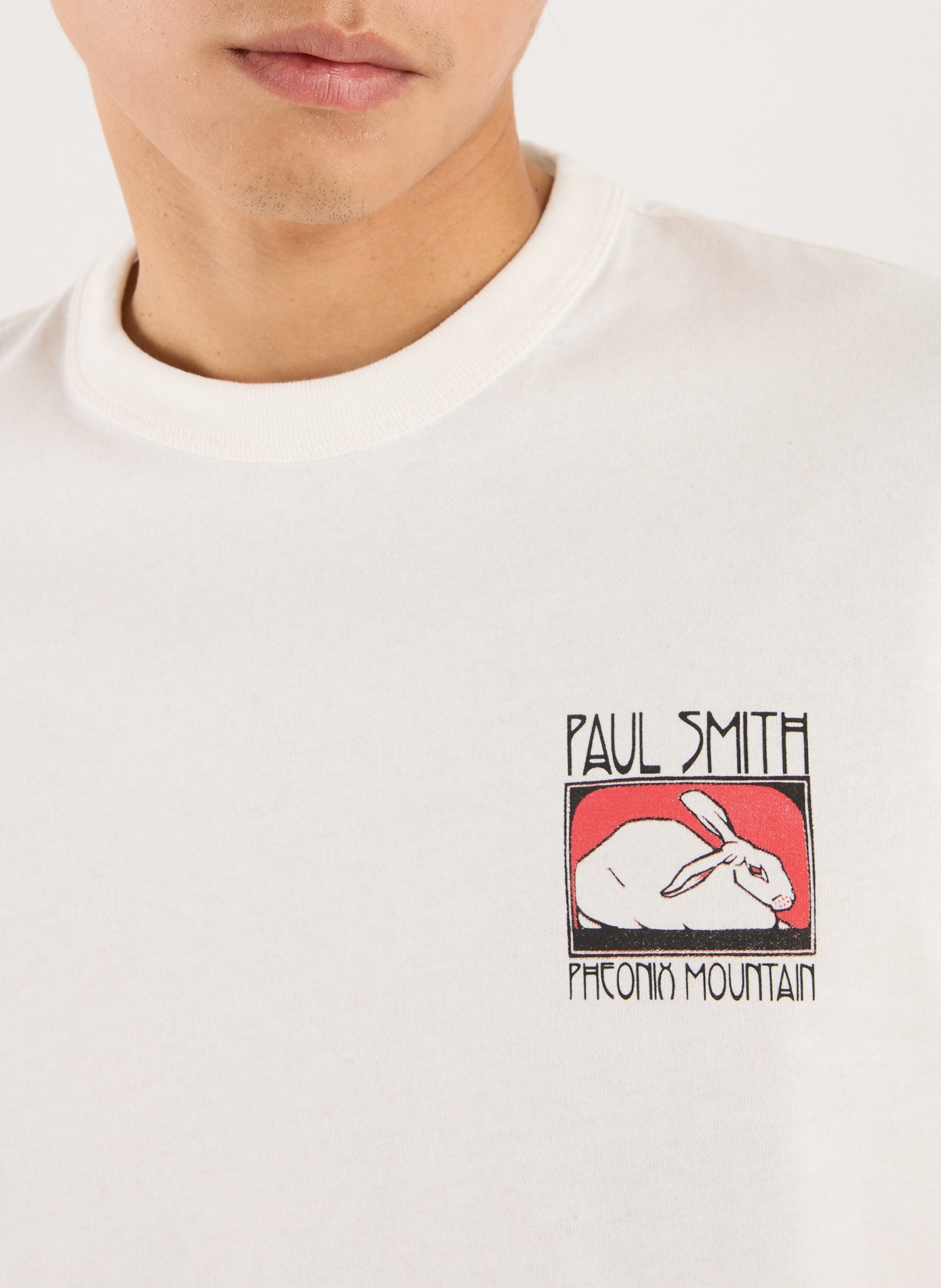 Classic Cotton T-Shirt PAUL SMITH Beige