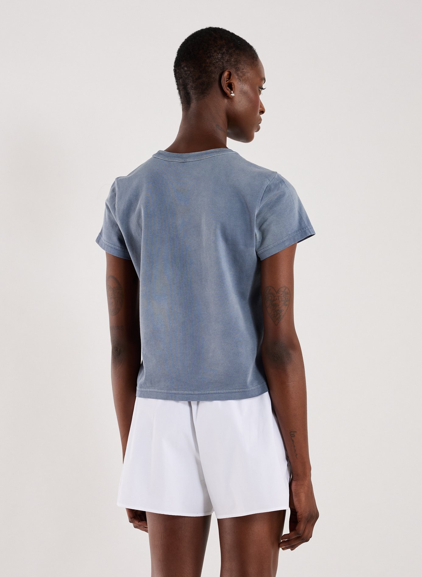 Tee-shirt en coton  ALEXANDER WANG Bleu