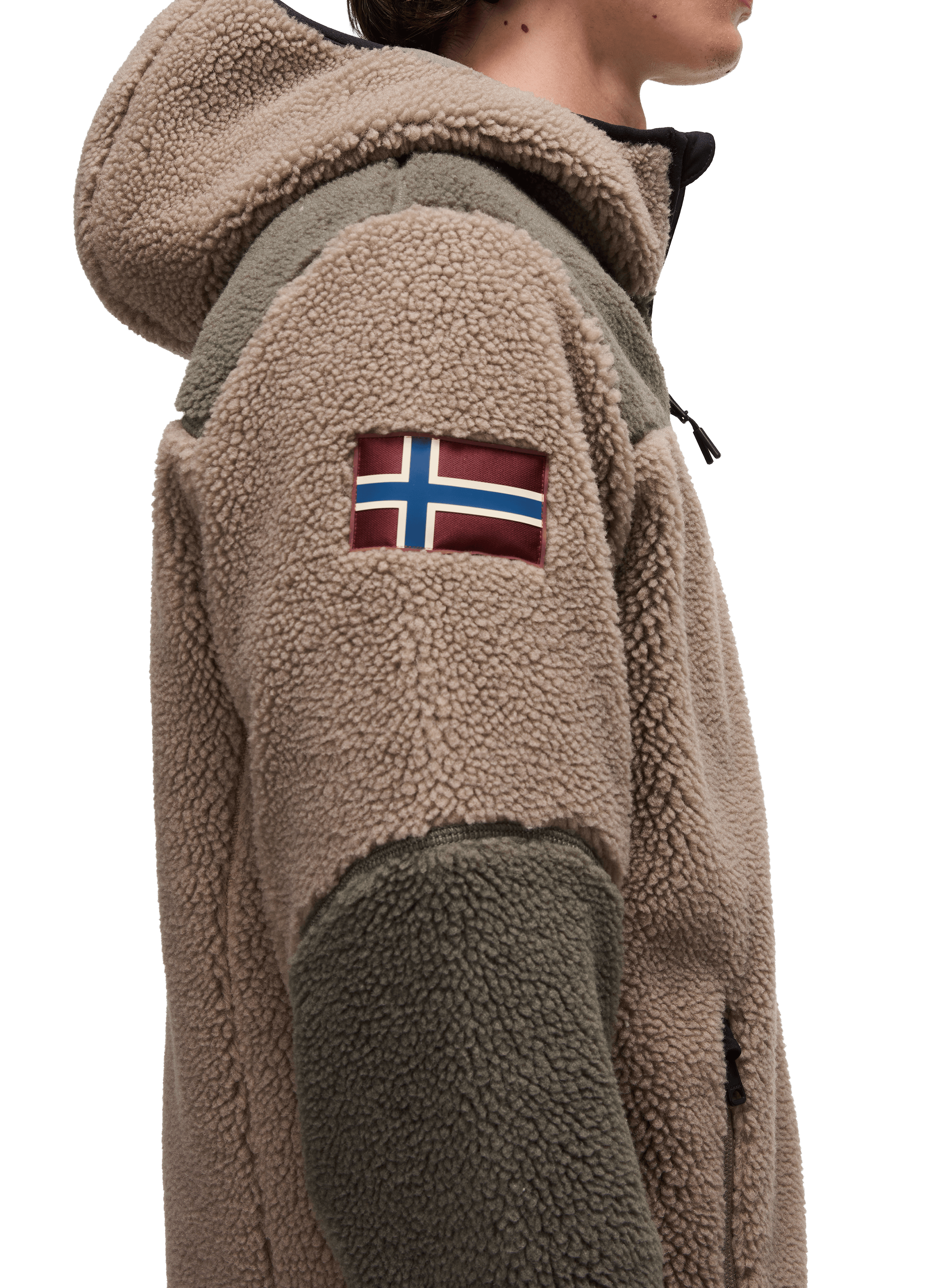 Zip-up fleece jacket Yupik NAPAPIJRI Multicolour