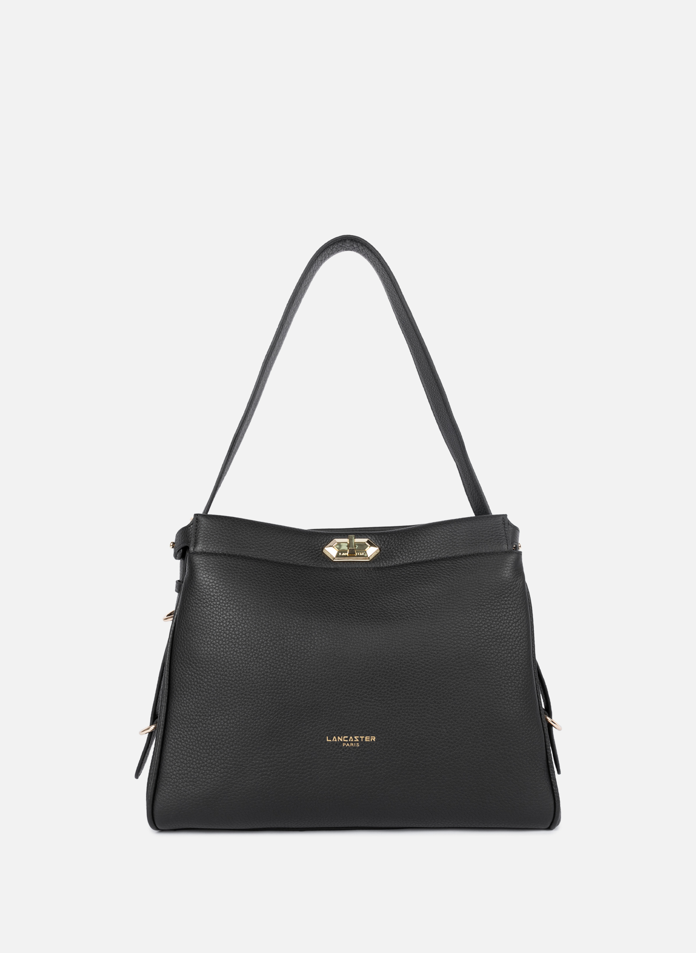 LANCASTER Grand sac hobo - mademoiselle romy Noir