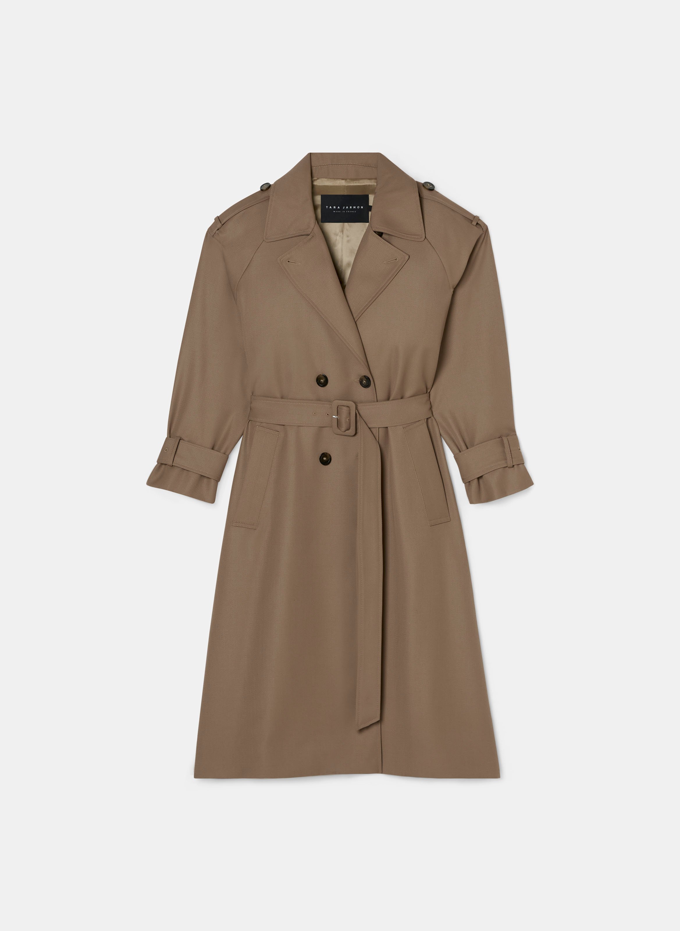 Trench-coat ivan Marron