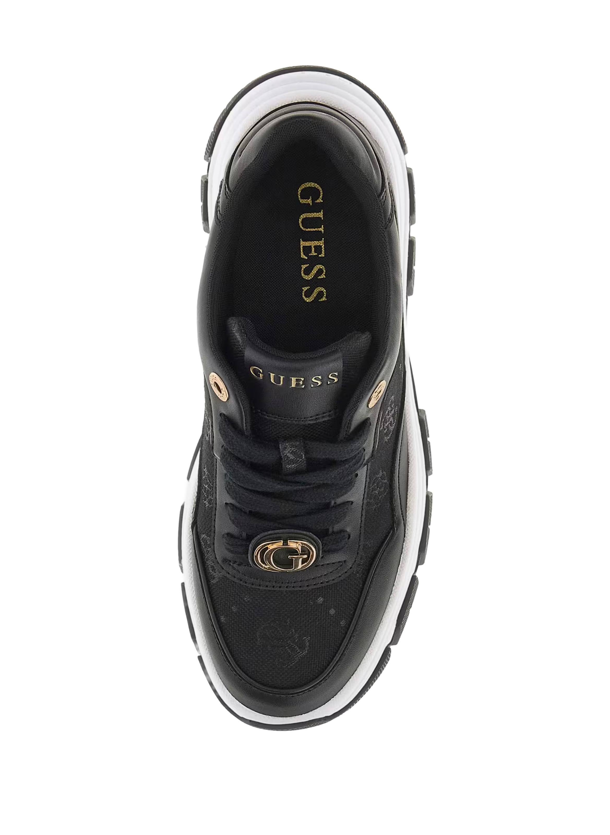 Baskets crantées GUESS Noir