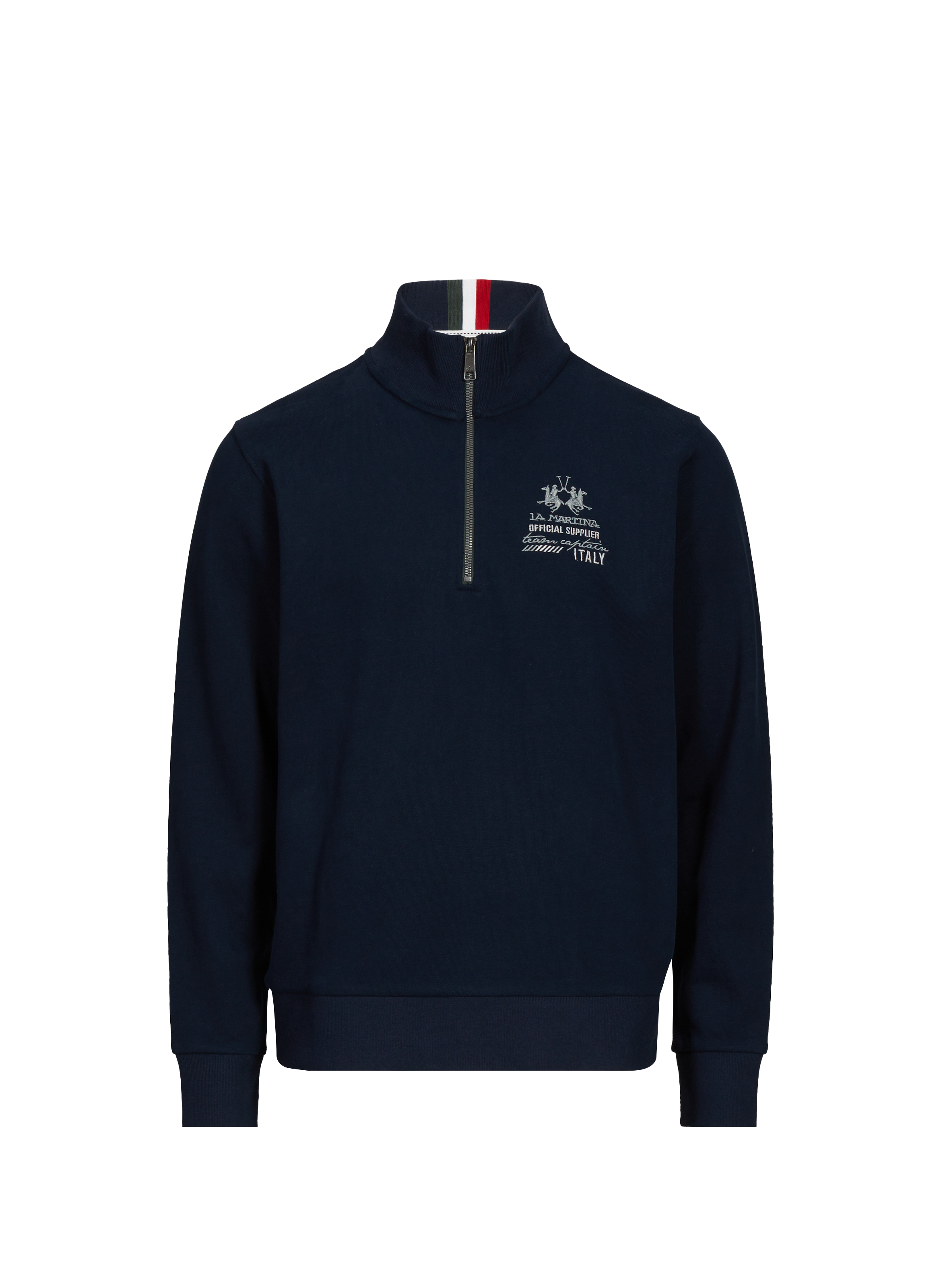 LA MARTINA Cotton sweatshirt Blue