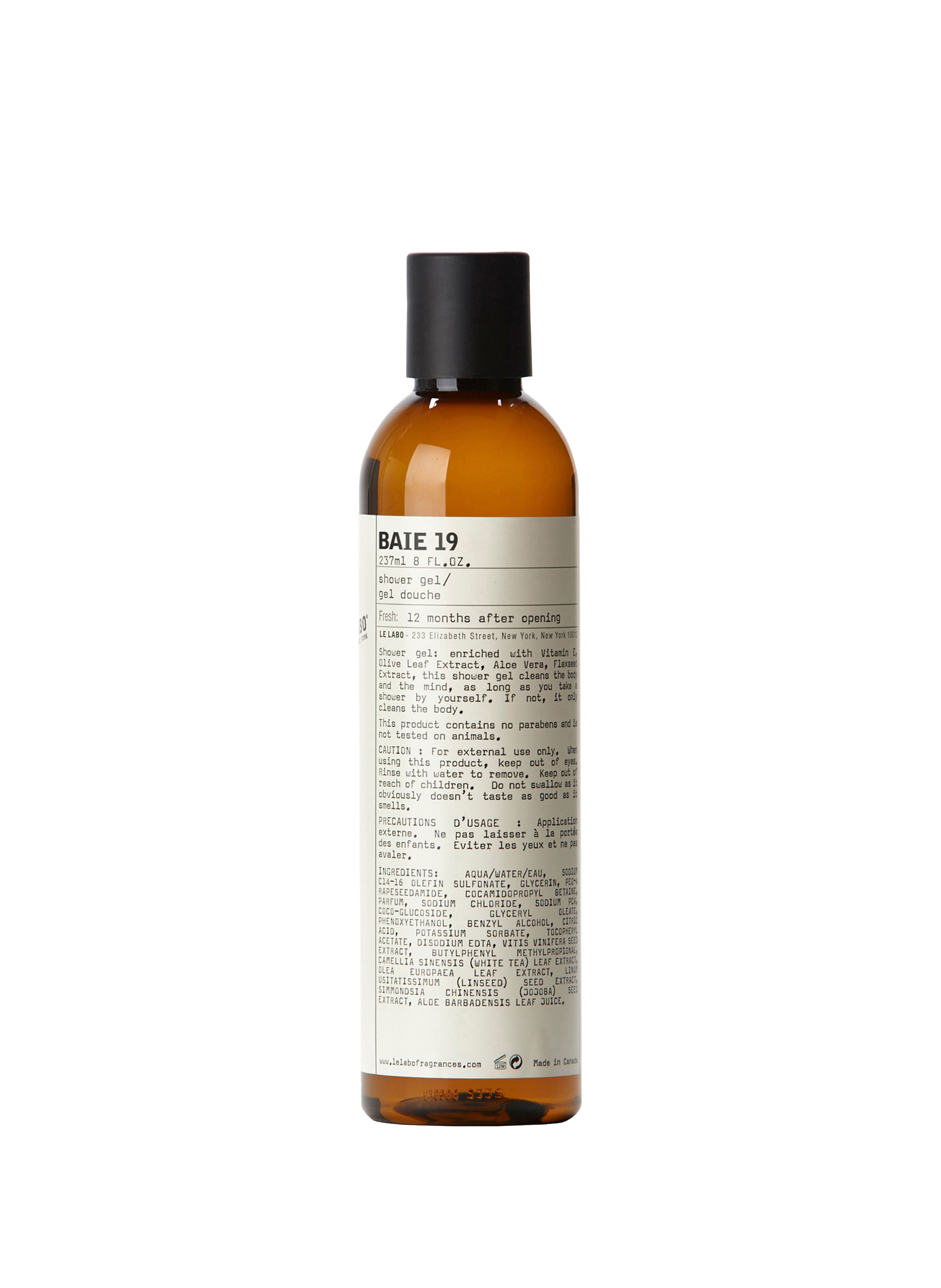 LE LABO Baie 19 Gel douche No color