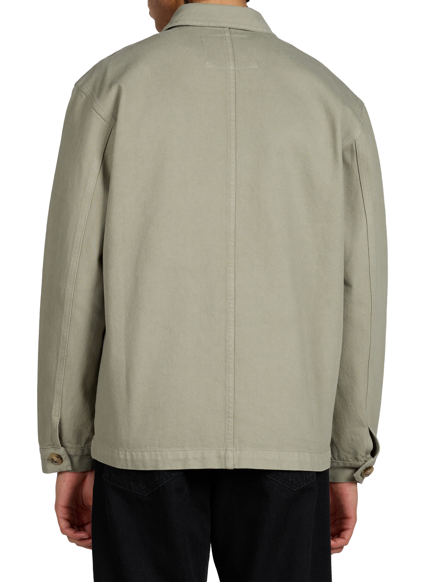 Sebasto lightweight jacket in cotton twill MAISON LABICHE Green